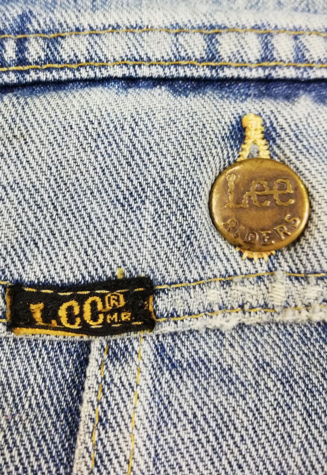 Lee × Vintage 🔥1960's LEE Riders 109-JY Sanforized Trucker Denim Jacket Size US M / EU 48-50 / 2 - 11 Thumbnail