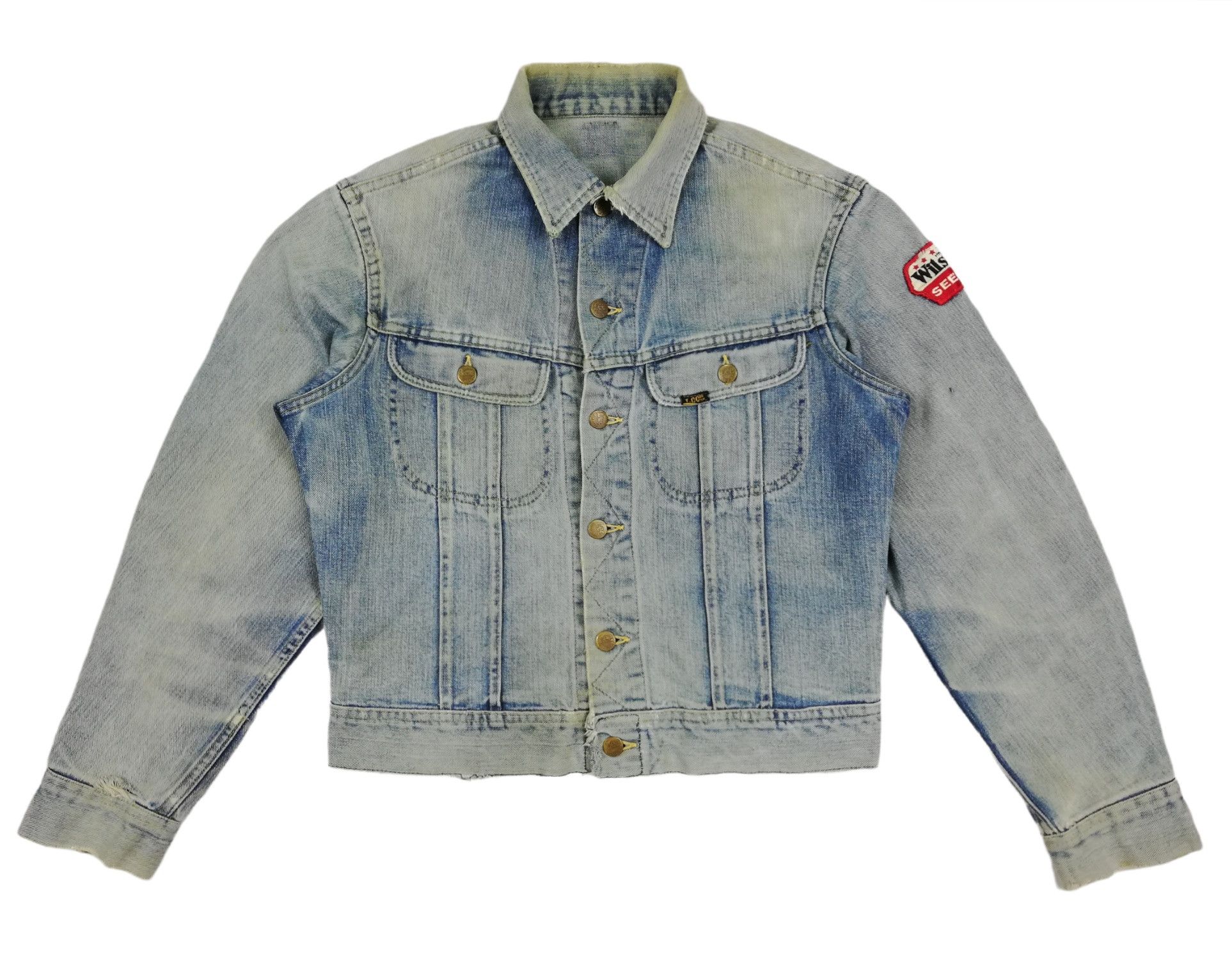 Lee × Vintage 🔥1960's LEE Riders 109-JY Sanforized Trucker Denim Jacket Size US M / EU 48-50 / 2 - 2 Thumbnail