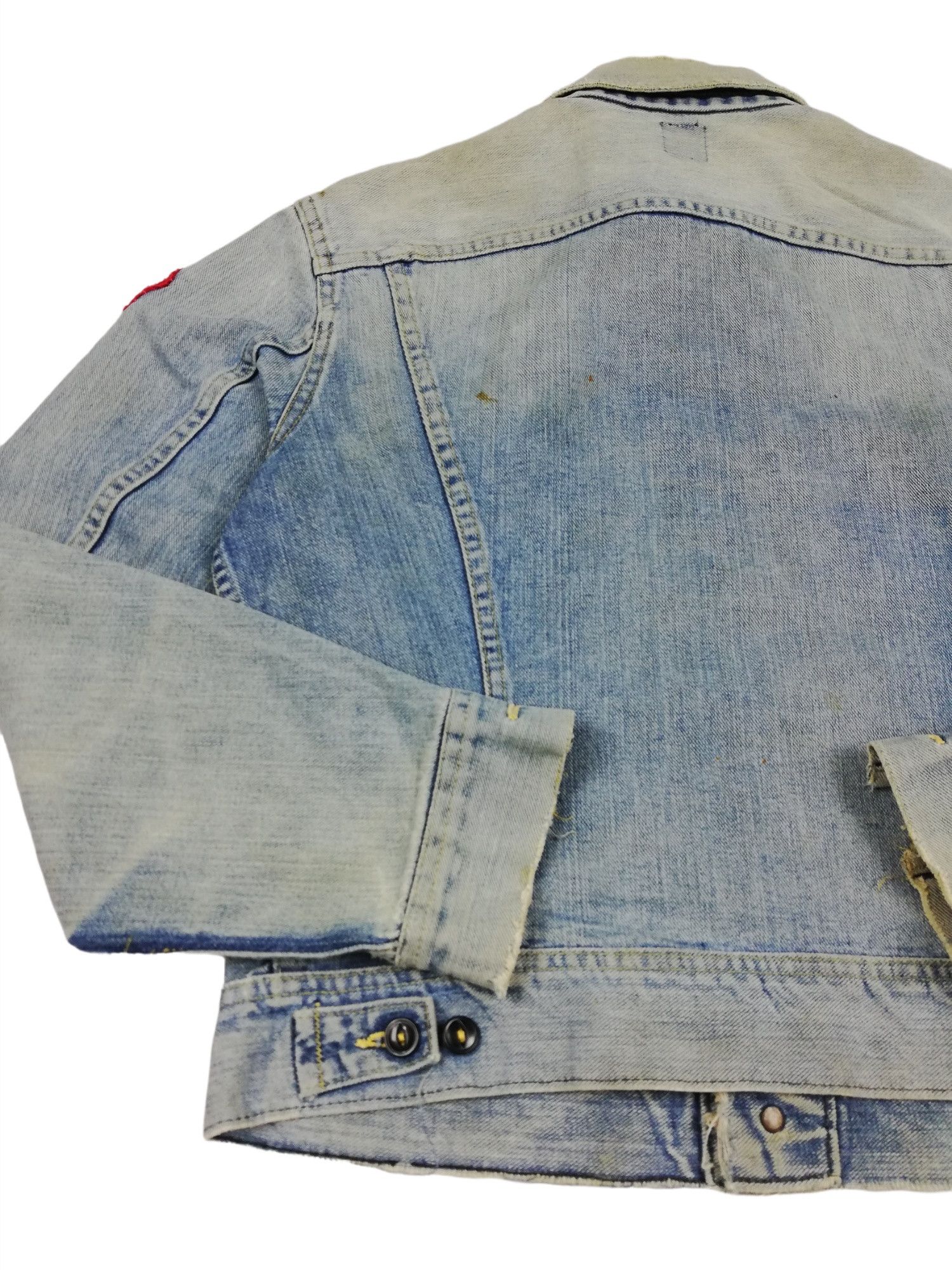 Lee × Vintage 🔥1960's LEE Riders 109-JY Sanforized Trucker Denim Jacket Size US M / EU 48-50 / 2 - 19 Thumbnail