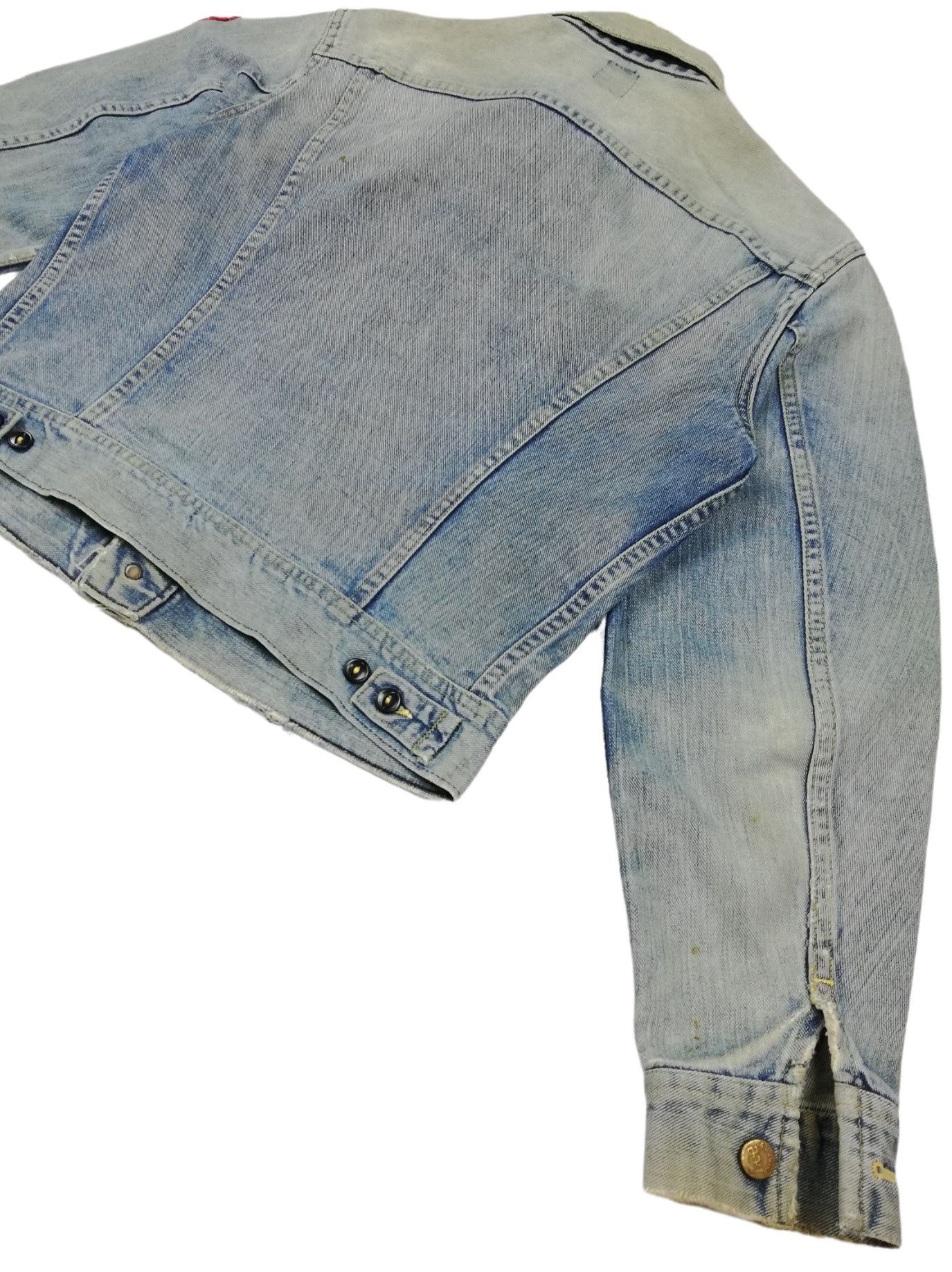 Lee × Vintage 🔥1960's LEE Riders 109-JY Sanforized Trucker Denim Jacket Size US M / EU 48-50 / 2 - 17 Thumbnail