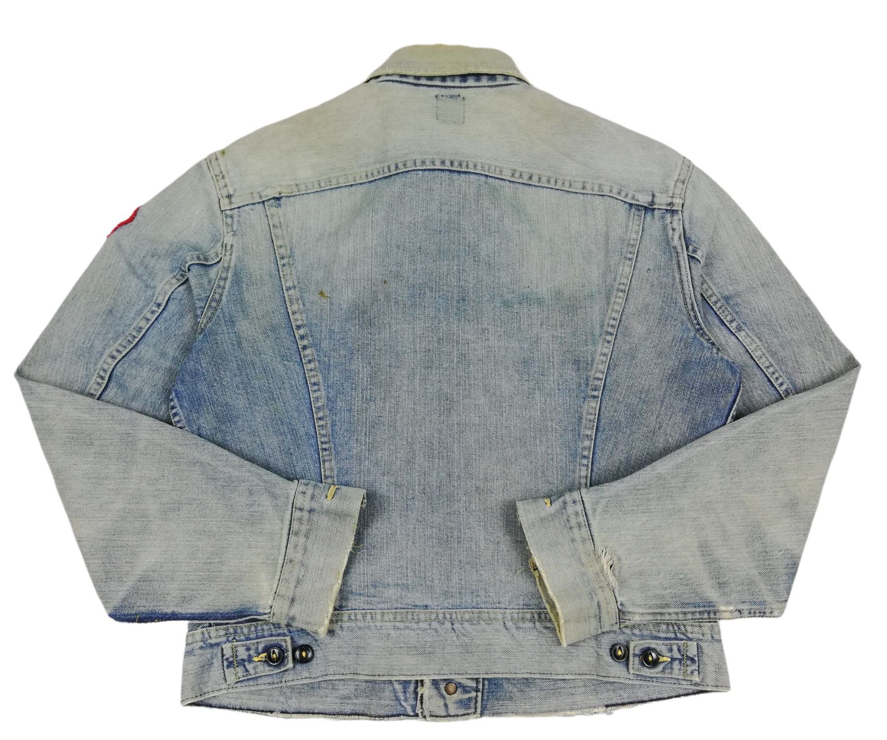 Lee × Vintage 🔥1960's LEE Riders 109-JY Sanforized Trucker Denim Jacket Size US M / EU 48-50 / 2 - 18 Thumbnail