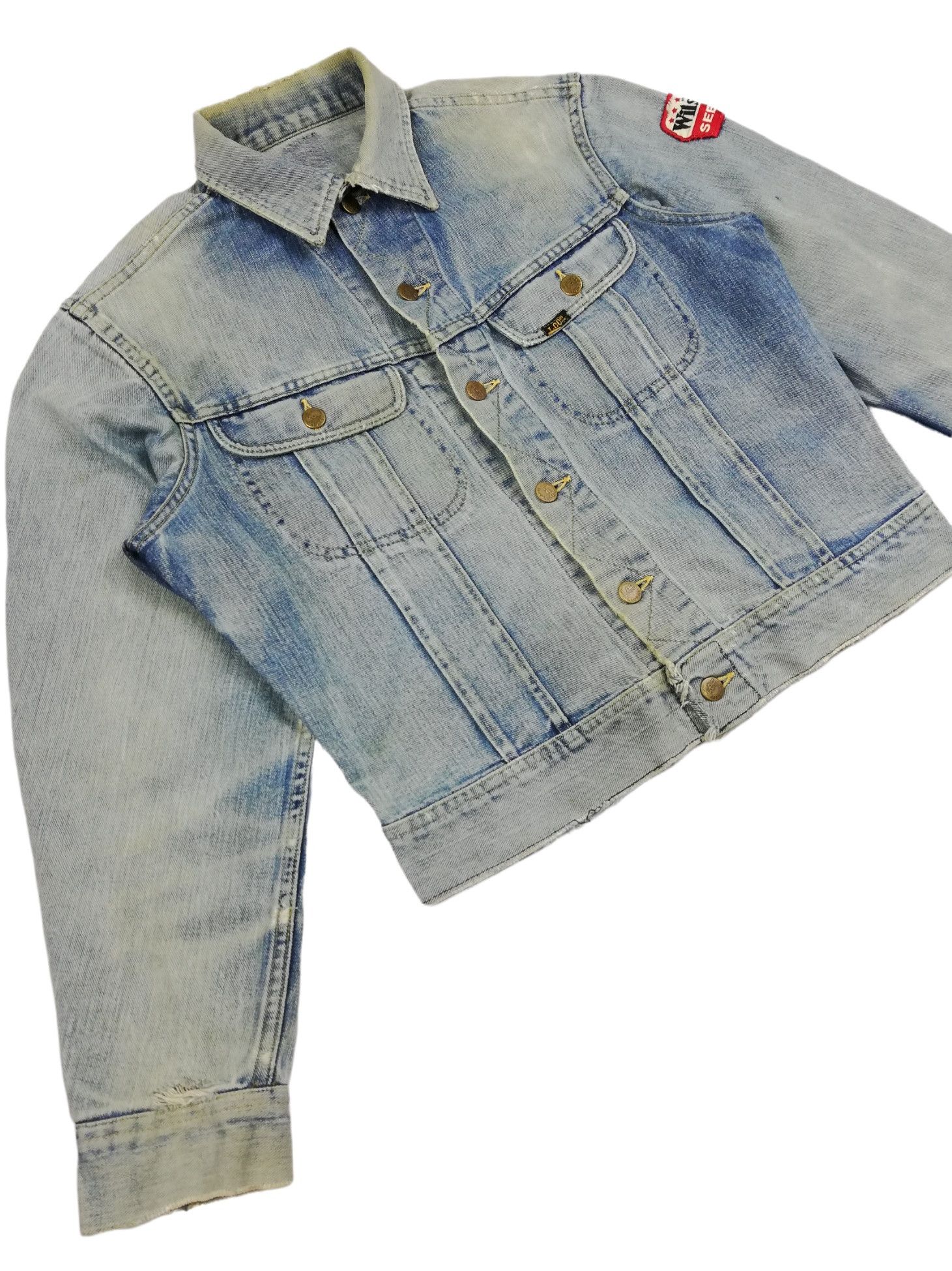 Lee × Vintage 🔥1960's LEE Riders 109-JY Sanforized Trucker Denim Jacket Size US M / EU 48-50 / 2 - 4 Thumbnail
