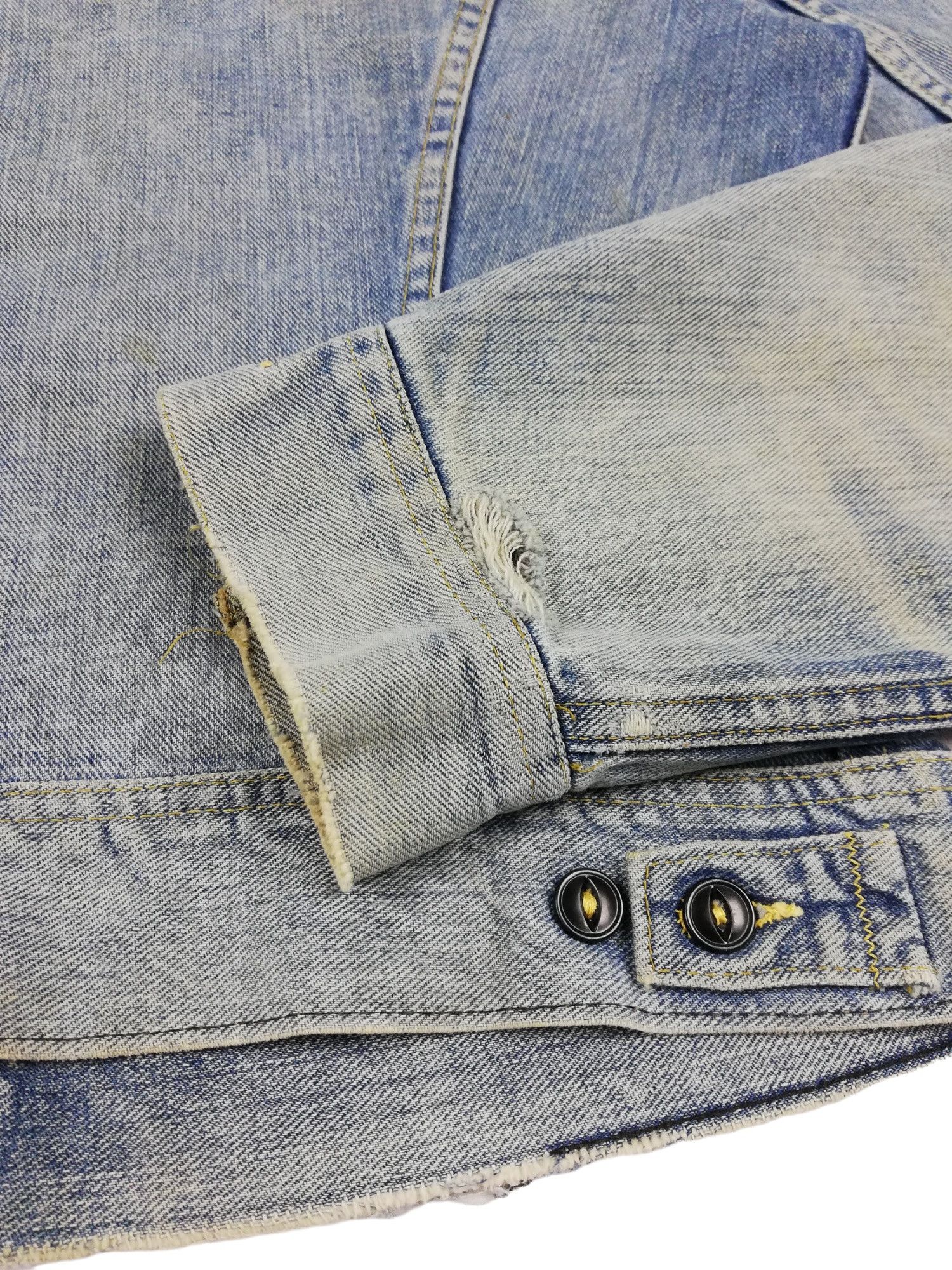 Lee × Vintage 🔥1960's LEE Riders 109-JY Sanforized Trucker Denim Jacket Size US M / EU 48-50 / 2 - 22 Thumbnail