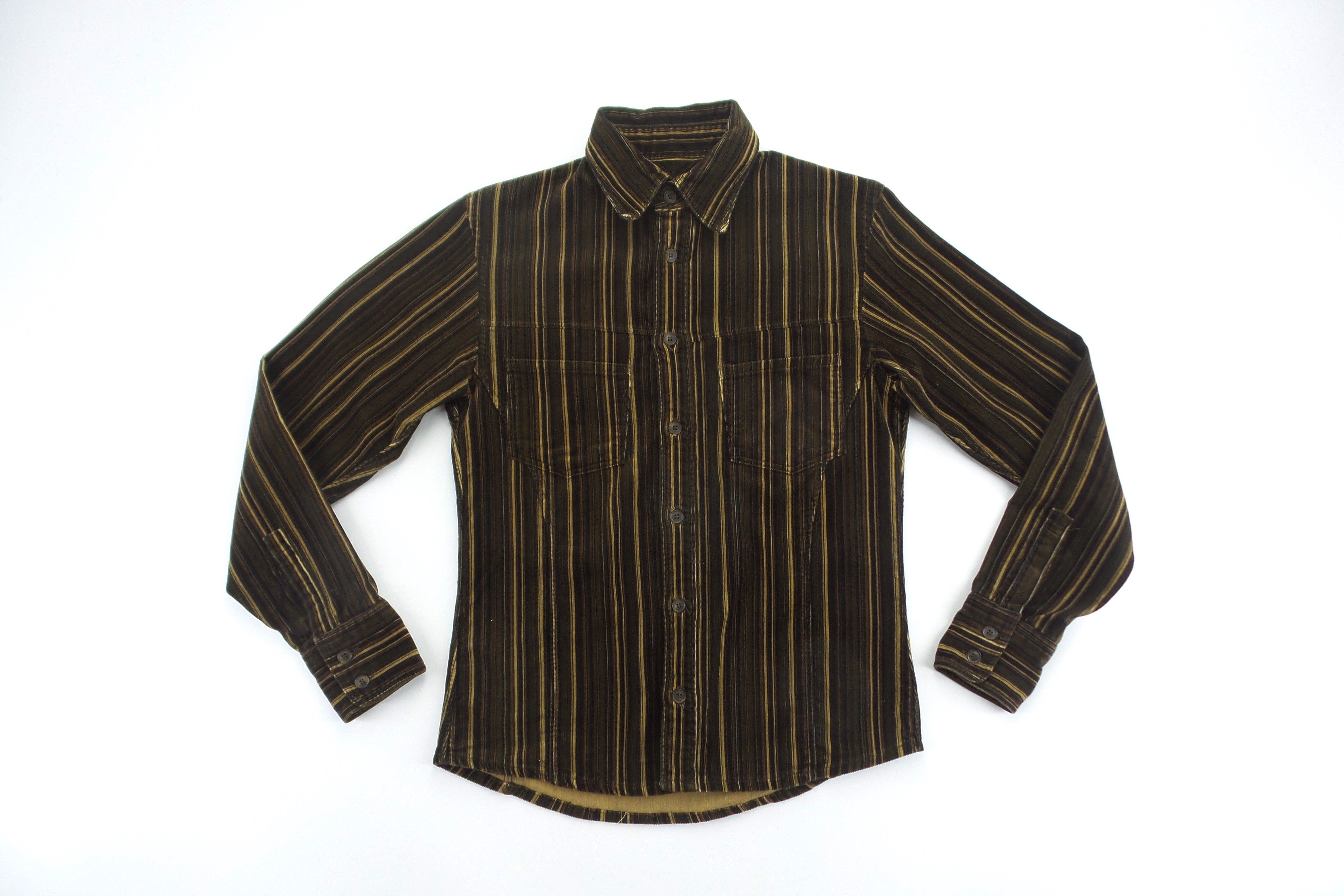 Tête Homme Western Design Stripes Shirts