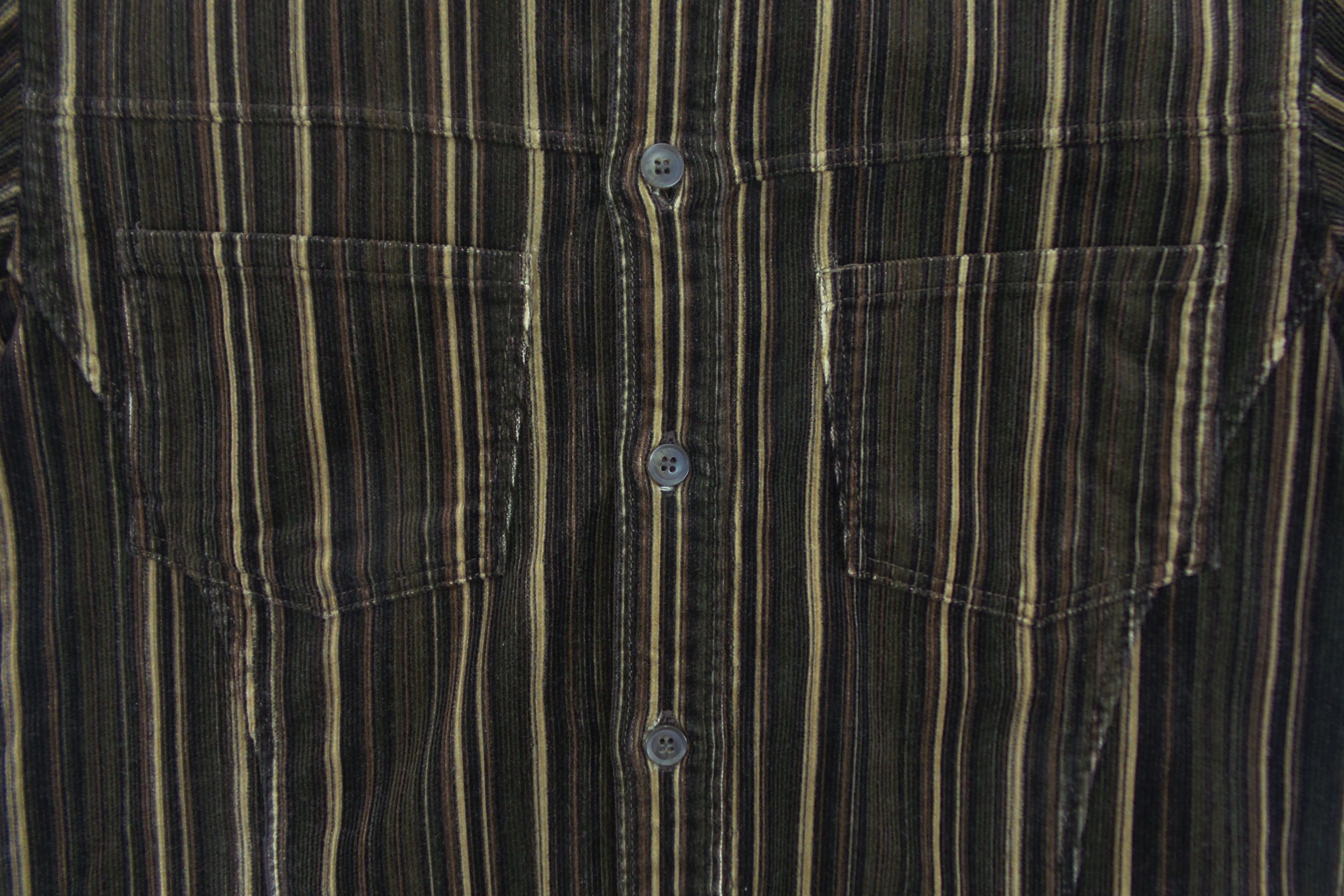Japanese Brand × Tete Homme Tête Homme Western Design Stripes Shirts Size US M / EU 48-50 / 2 - 4 Thumbnail