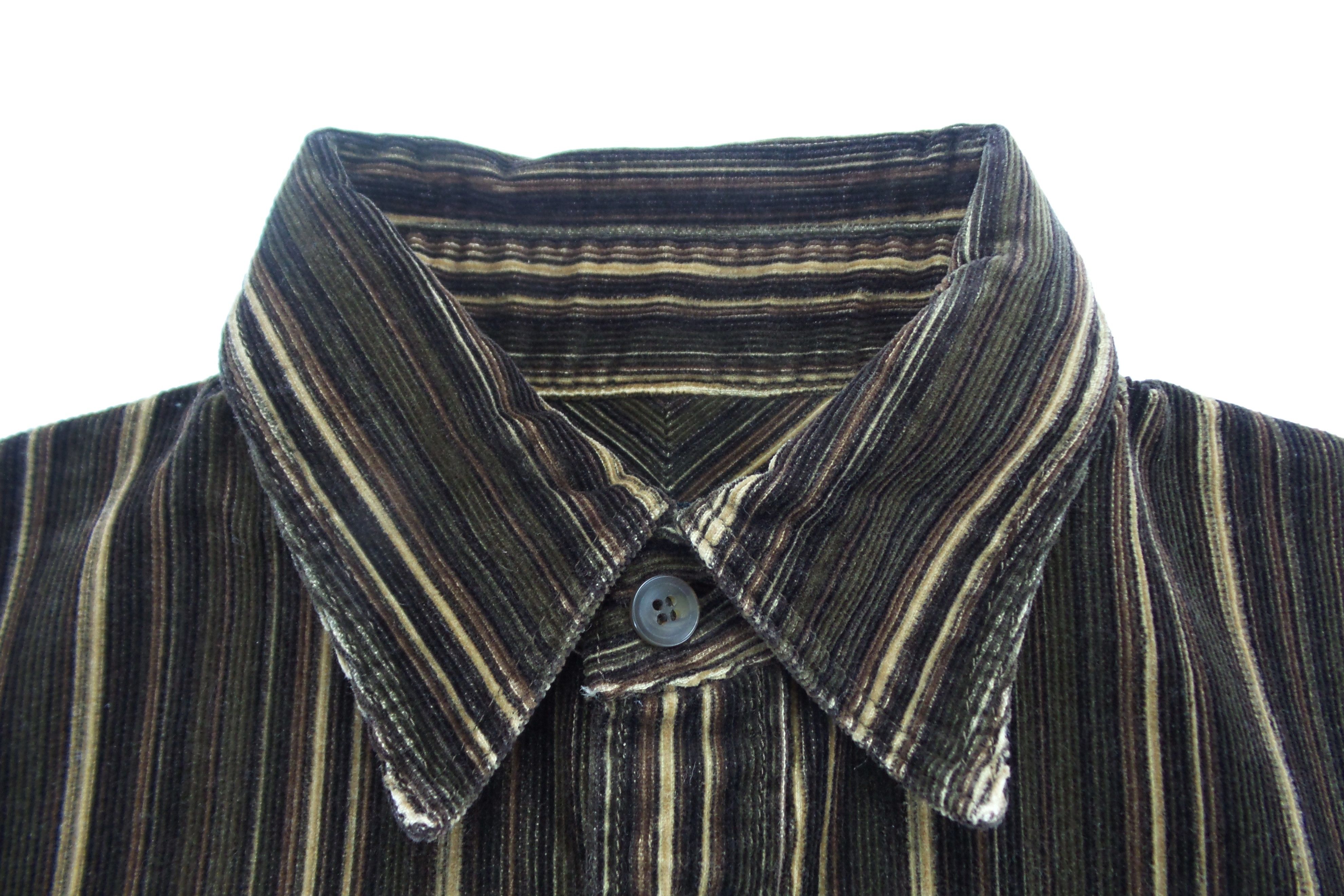 Japanese Brand × Tete Homme Tête Homme Western Design Stripes Shirts Size US M / EU 48-50 / 2 - 2 Thumbnail
