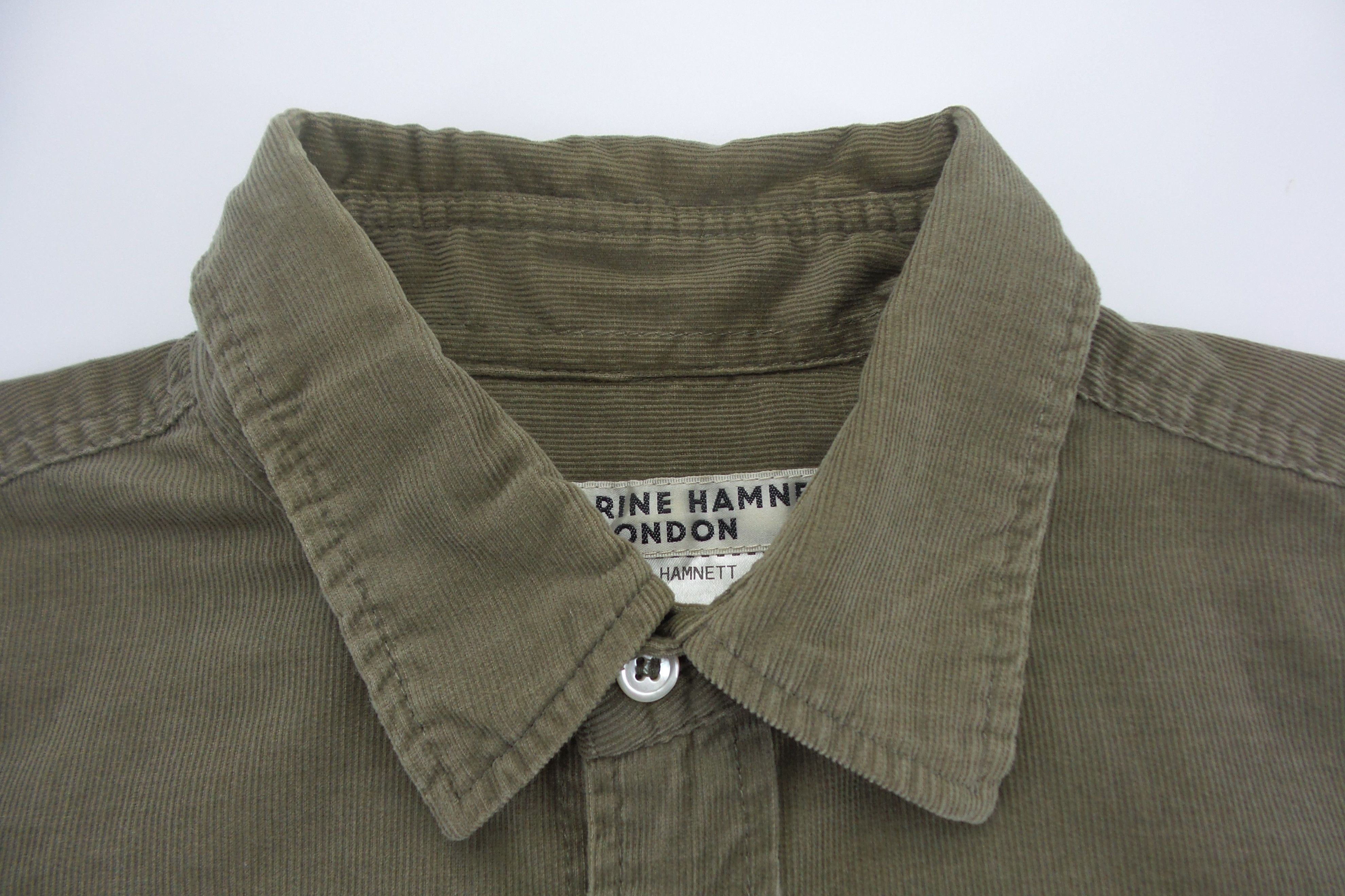 Katharine Hamnett London Katharine Hamnett Green Button Ups Shirts Size US L / EU 52-54 / 3 - 2 Thumbnail