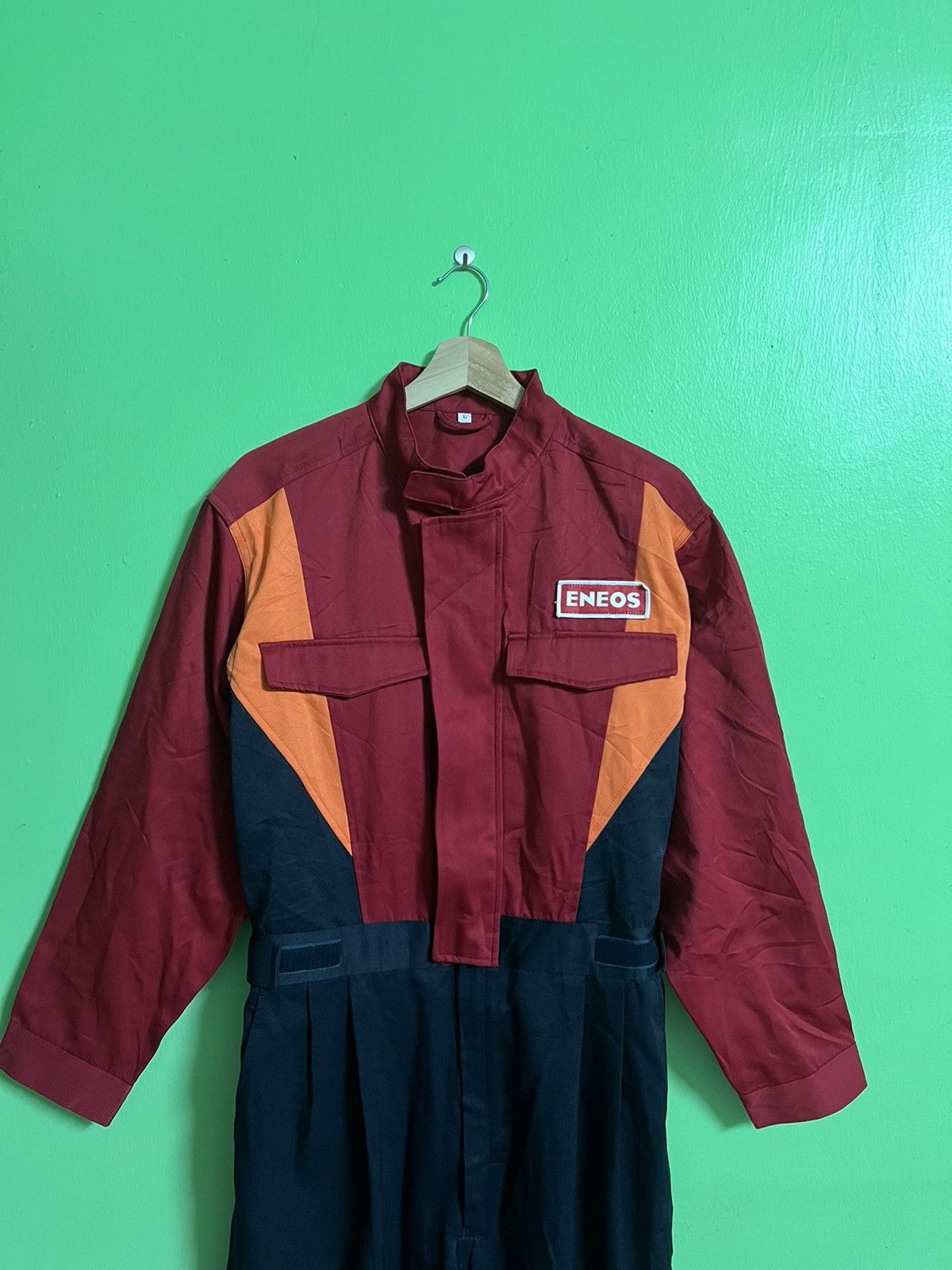 Japanese Brand × Vintage Vintage Eneos coverall jacket Size US 32 / EU 48 - 4 Thumbnail