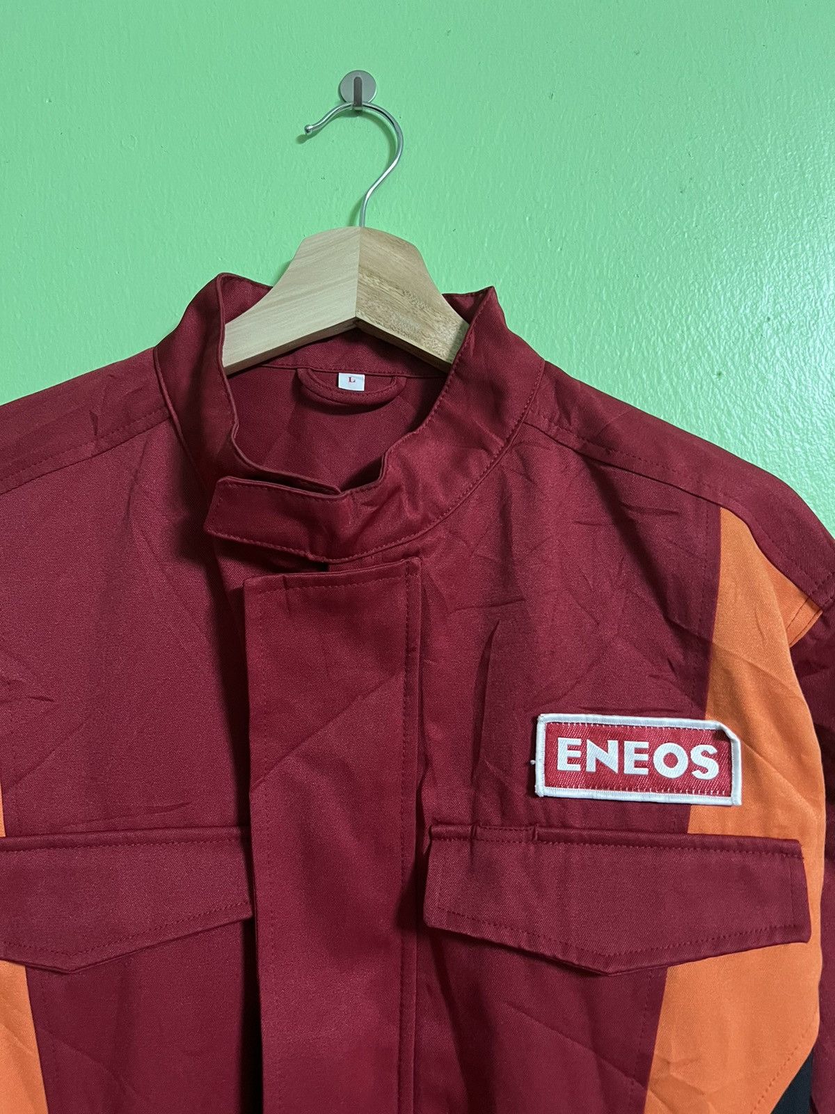Japanese Brand × Vintage Vintage Eneos coverall jacket Size US 32 / EU 48 - 3 Thumbnail