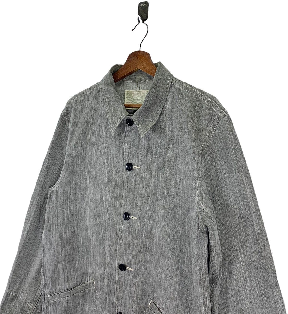 Sugar Cane × Toyo Enterprises Vintage SugarCane Toyo Enterprise Denim Chore Jacket Size US M / EU 48-50 / 2 - 3 Thumbnail