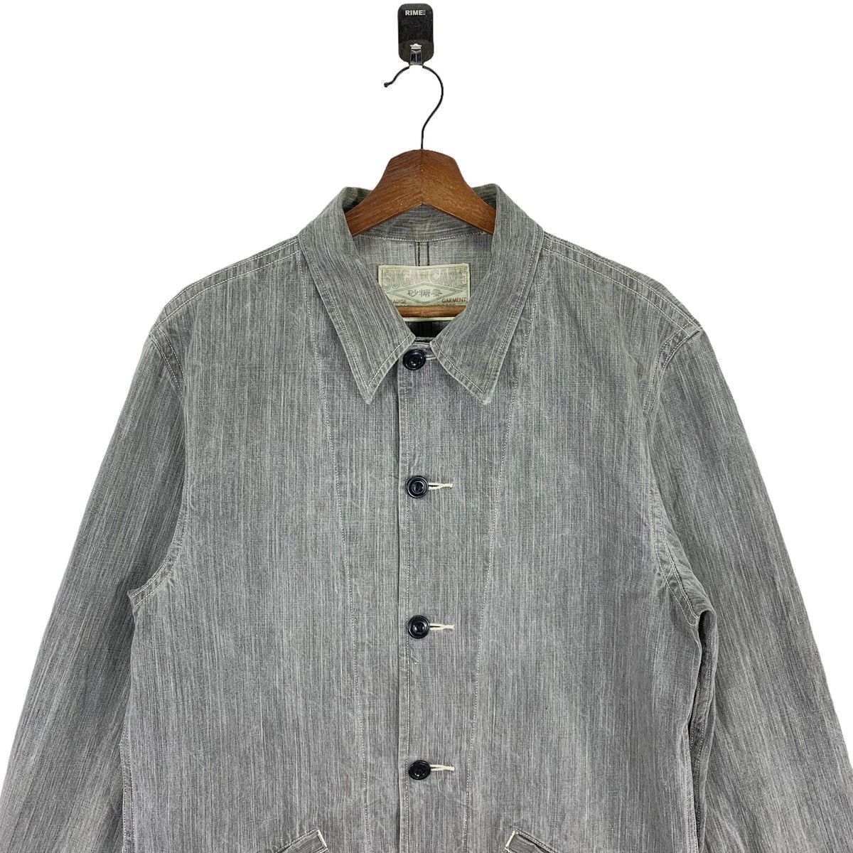 Sugar Cane × Toyo Enterprises Vintage SugarCane Toyo Enterprise Denim Chore Jacket Size US M / EU 48-50 / 2 - 4 Thumbnail