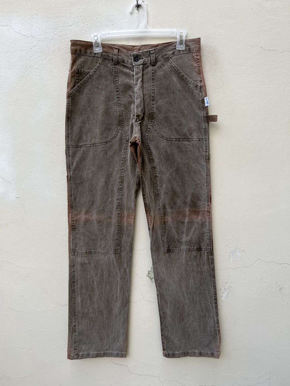 Vintage Vintage Yarmo England Fade Corduroy Double knee Work Pant Size US 32 / EU 48 - 3 Thumbnail