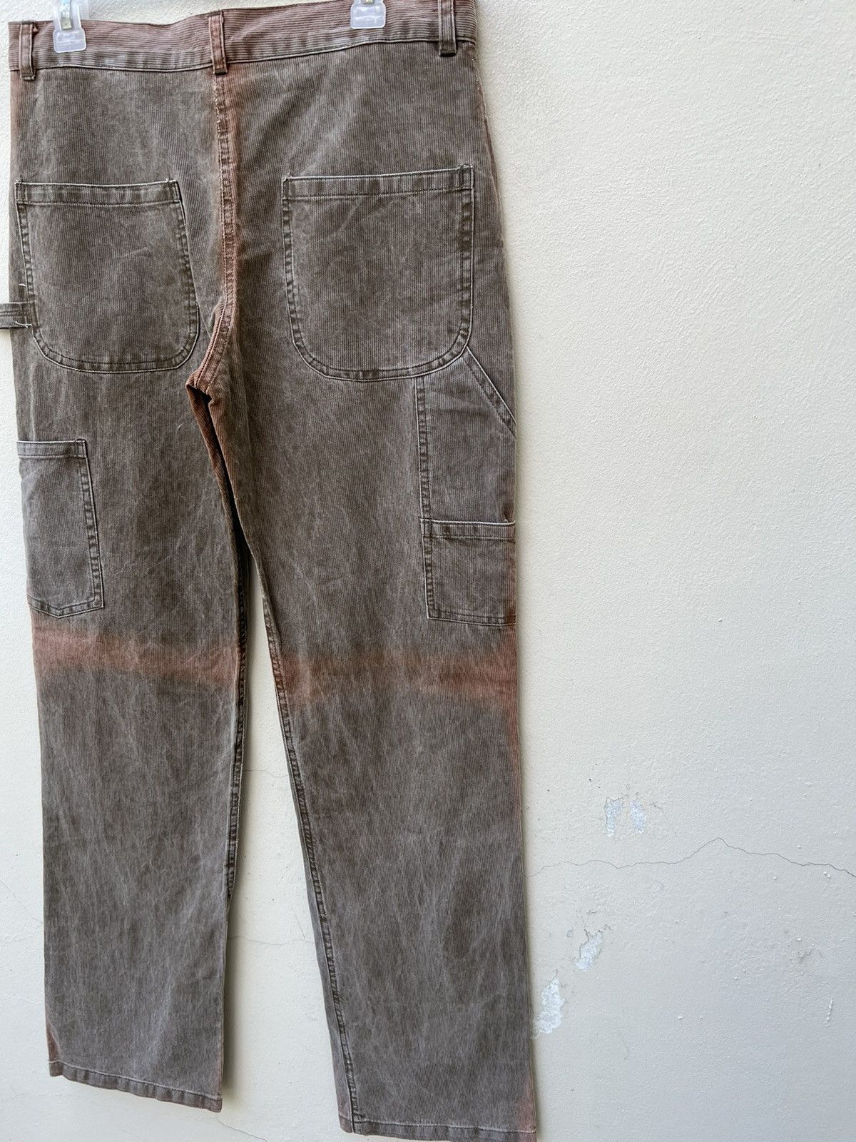 Vintage Vintage Yarmo England Fade Corduroy Double knee Work Pant Size US 32 / EU 48 - 13 Thumbnail