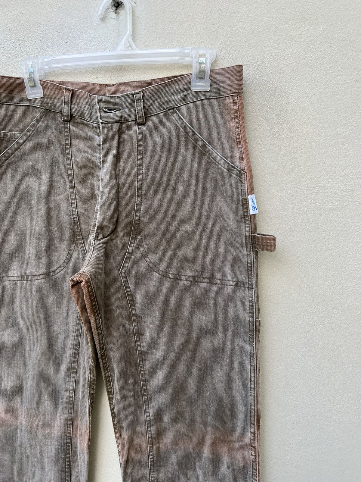 Vintage Vintage Yarmo England Fade Corduroy Double knee Work Pant Size US 32 / EU 48 - 7 Thumbnail