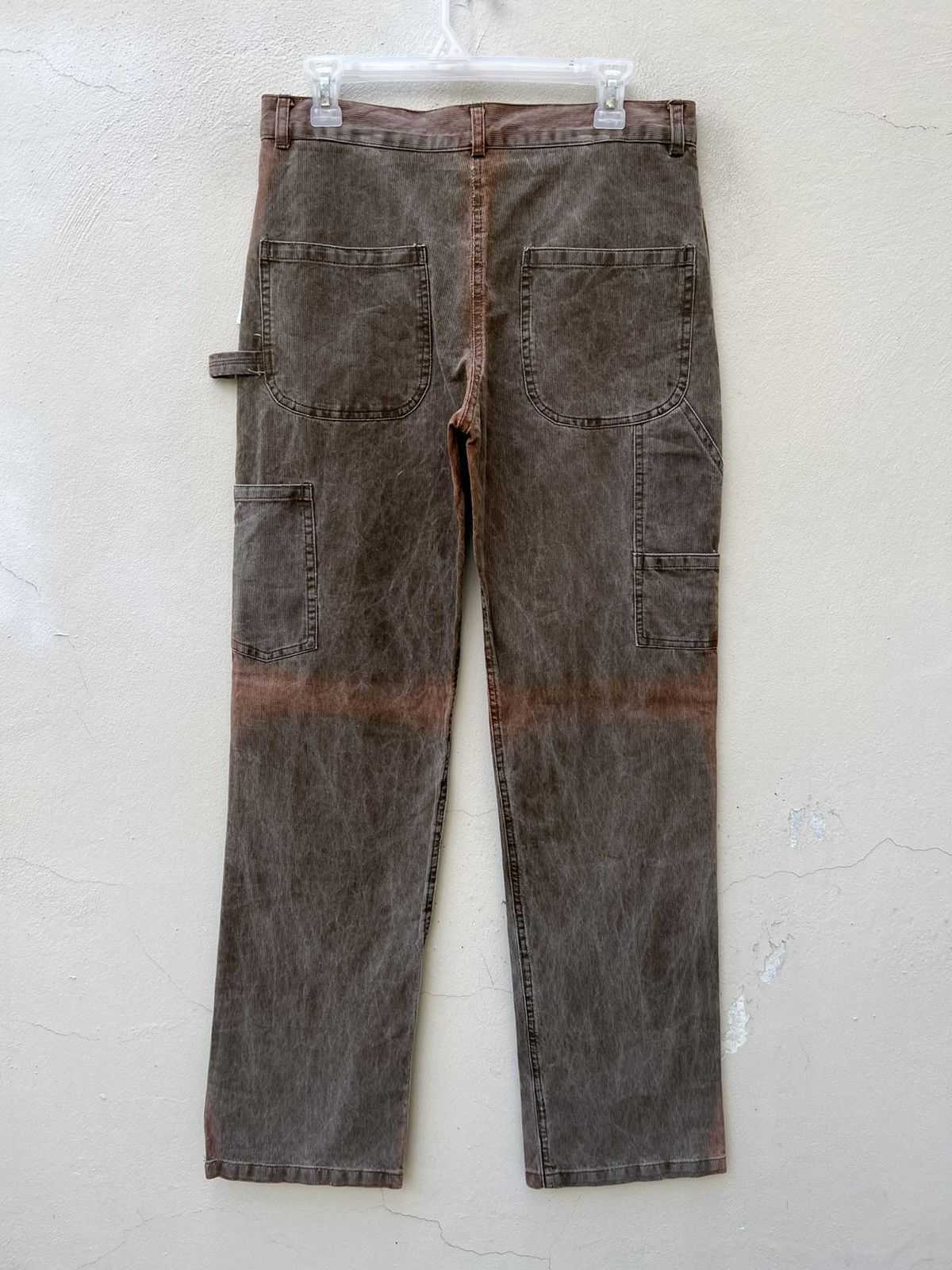 Vintage Vintage Yarmo England Fade Corduroy Double knee Work Pant Size US 32 / EU 48 - 10 Thumbnail