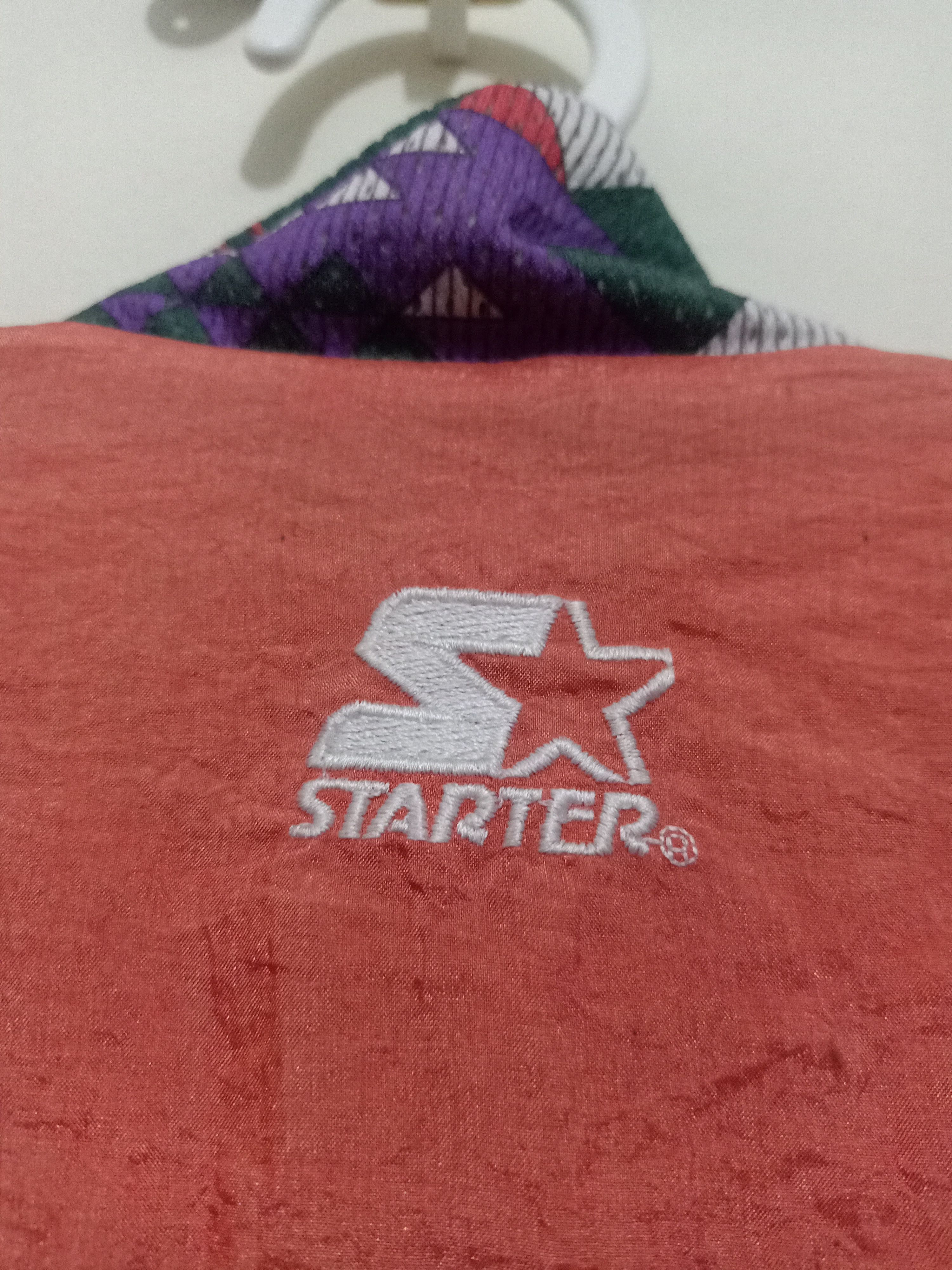 Vintage Rare Starter Rugged Terrain Geometric Windbreaker Jacket Size US L / EU 52-54 / 3 - 10 Thumbnail