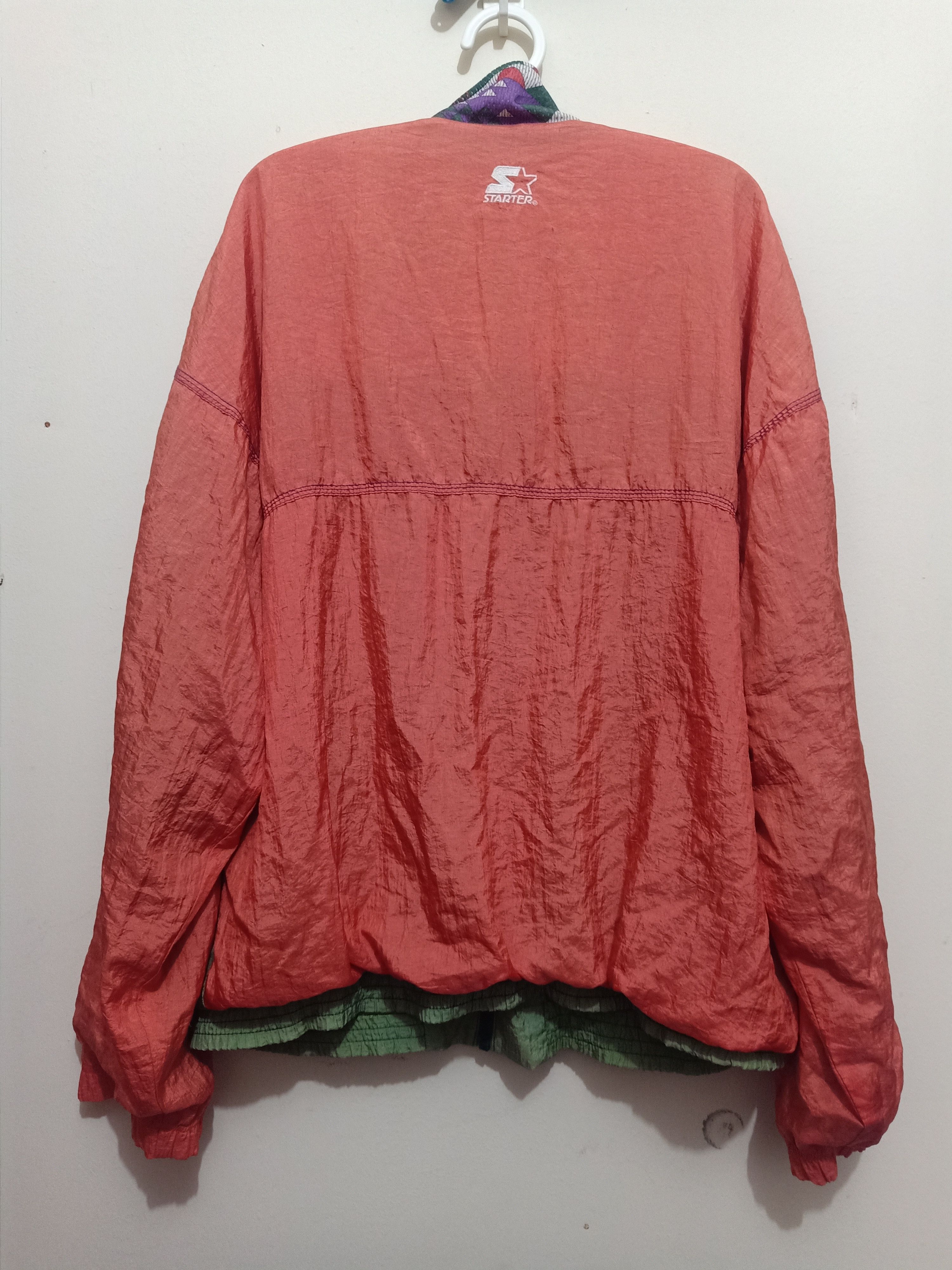 Vintage Rare Starter Rugged Terrain Geometric Windbreaker Jacket Size US L / EU 52-54 / 3 - 9 Thumbnail