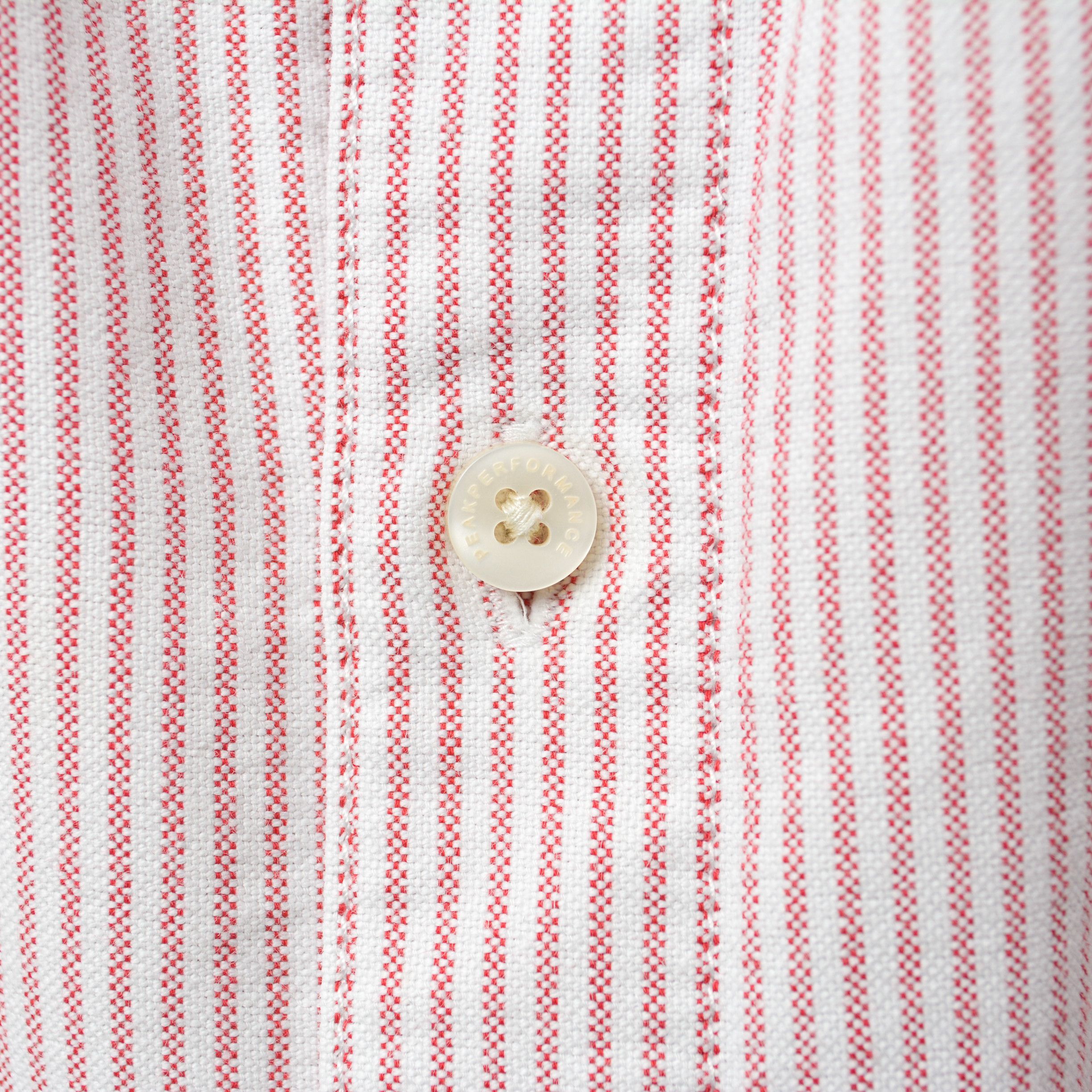 Peak Performance Casual Shirt Long Sleeve Button Up Striped Pink Cotton Size US XL / EU 56 / 4 - 3 Thumbnail