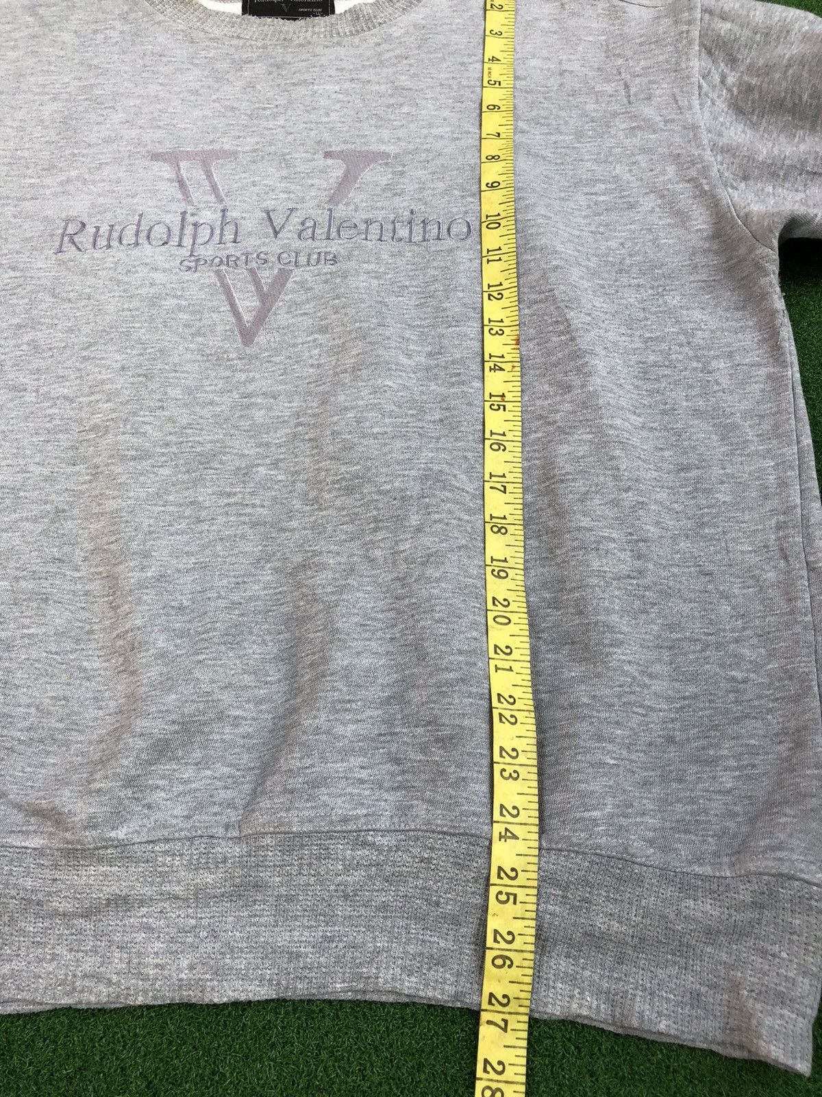 Valentino × Vintage VINTAGE RUDOLPH VALENTINO CENTER LOGO SWEATSHIRT Size US L / EU 52-54 / 3 - 5 Thumbnail