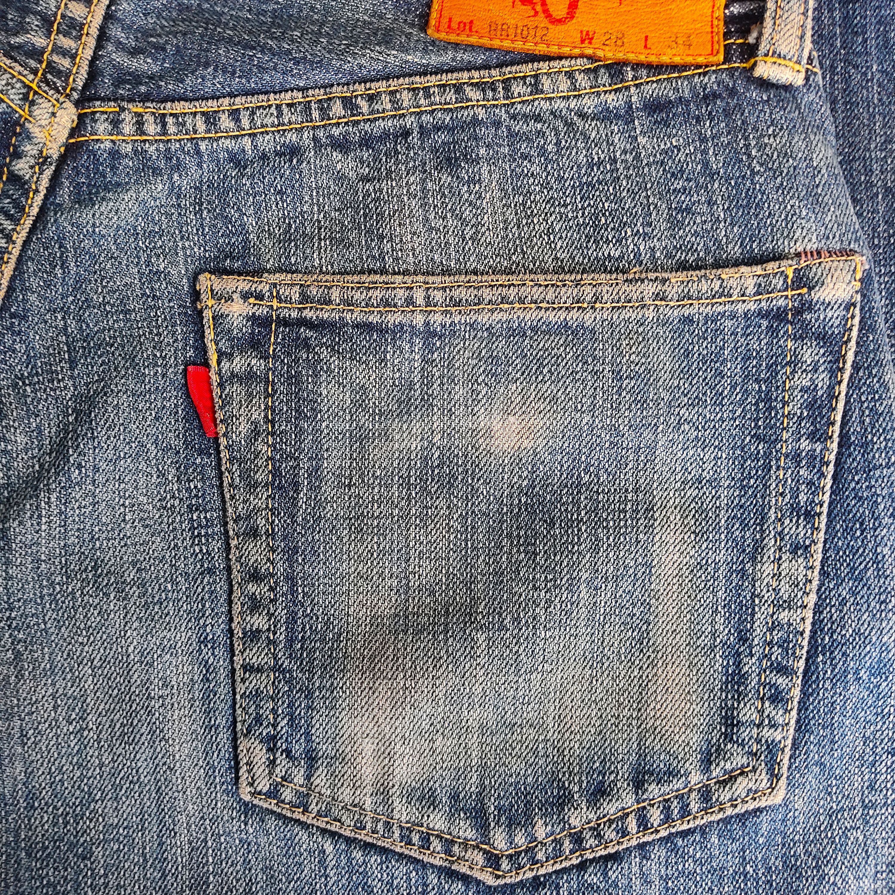 Japanese Brand Vintage Earth Culture Selvedge Denim Jeans Size US 27 - 11 Thumbnail