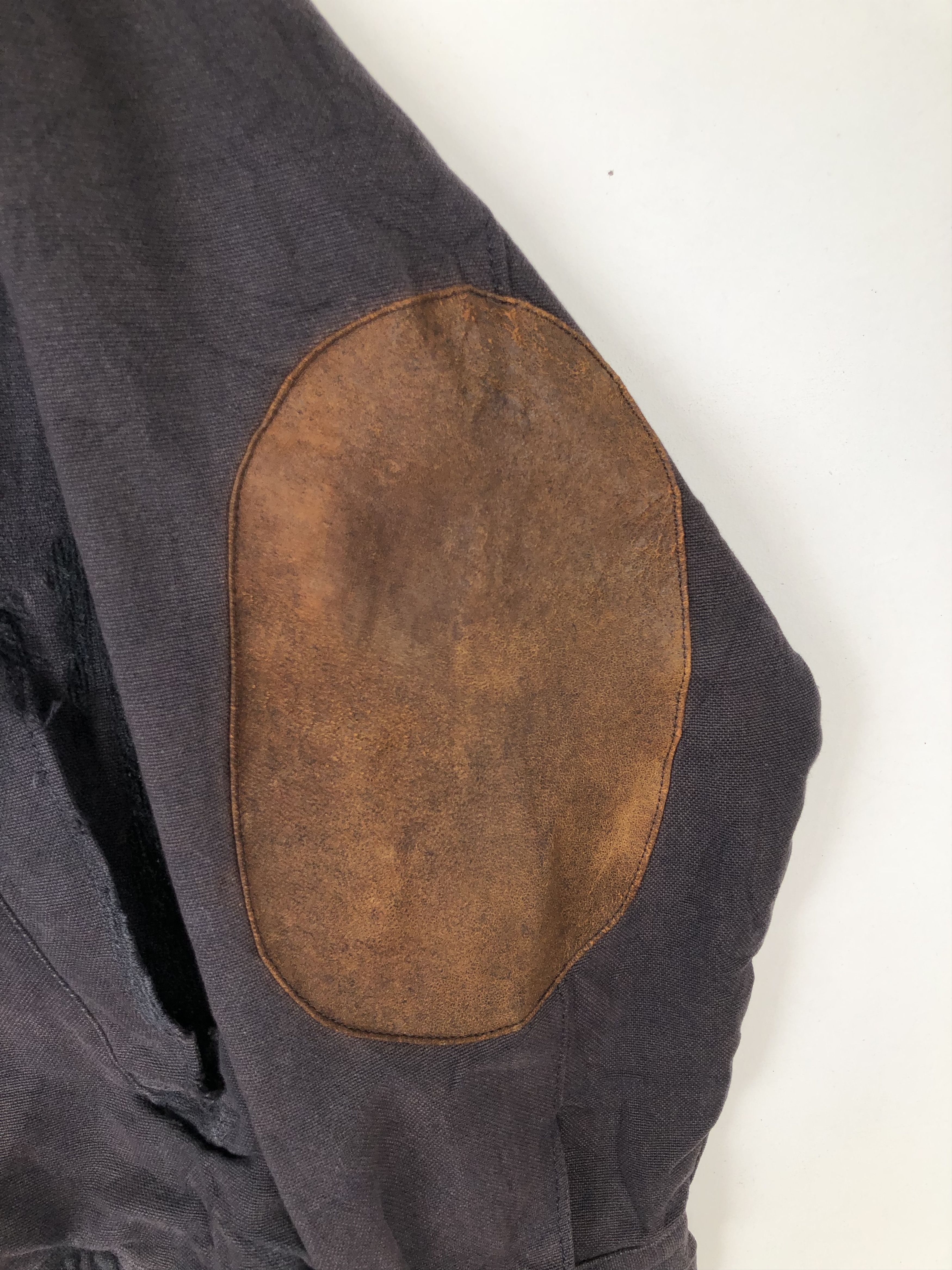 Japanese Brand VINTAGE 80’S DISTRESSED HIRATA LEATHER PATCH FLIGHT JACKET Size US M / EU 48-50 / 2 - 3 Thumbnail