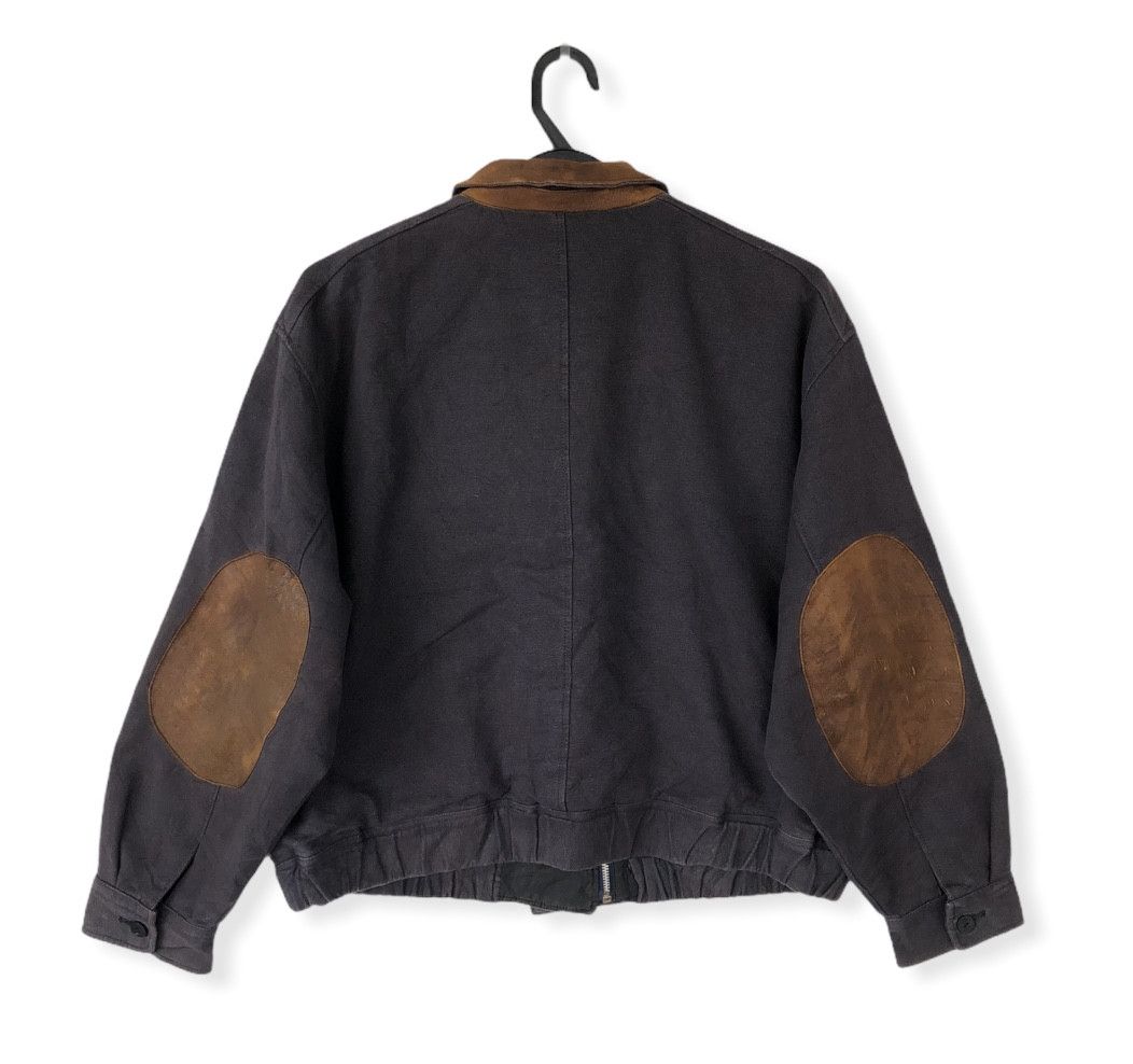 Japanese Brand VINTAGE 80’S DISTRESSED HIRATA LEATHER PATCH FLIGHT JACKET Size US M / EU 48-50 / 2 - 2 Thumbnail