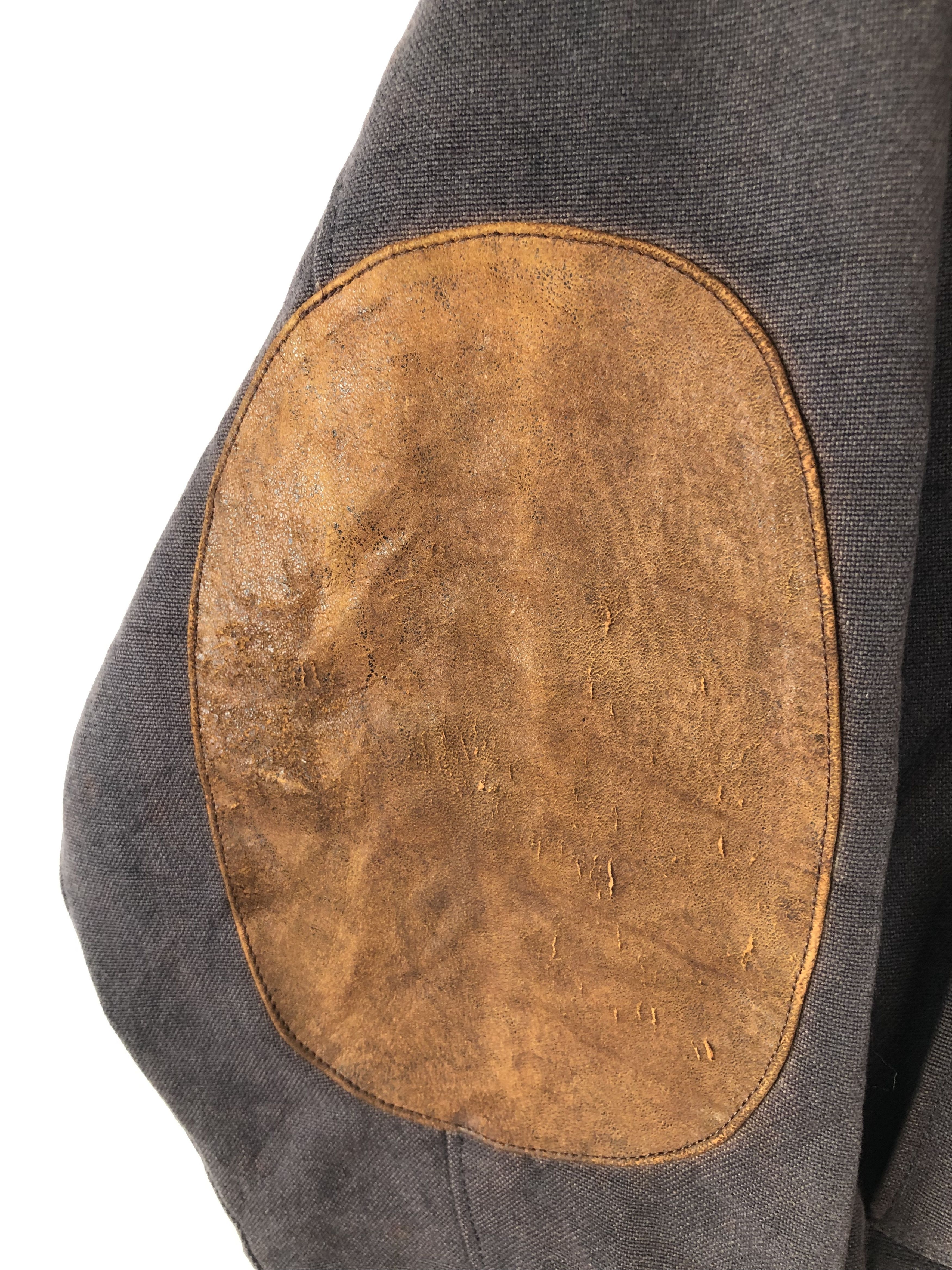 Japanese Brand VINTAGE 80’S DISTRESSED HIRATA LEATHER PATCH FLIGHT JACKET Size US M / EU 48-50 / 2 - 4 Thumbnail