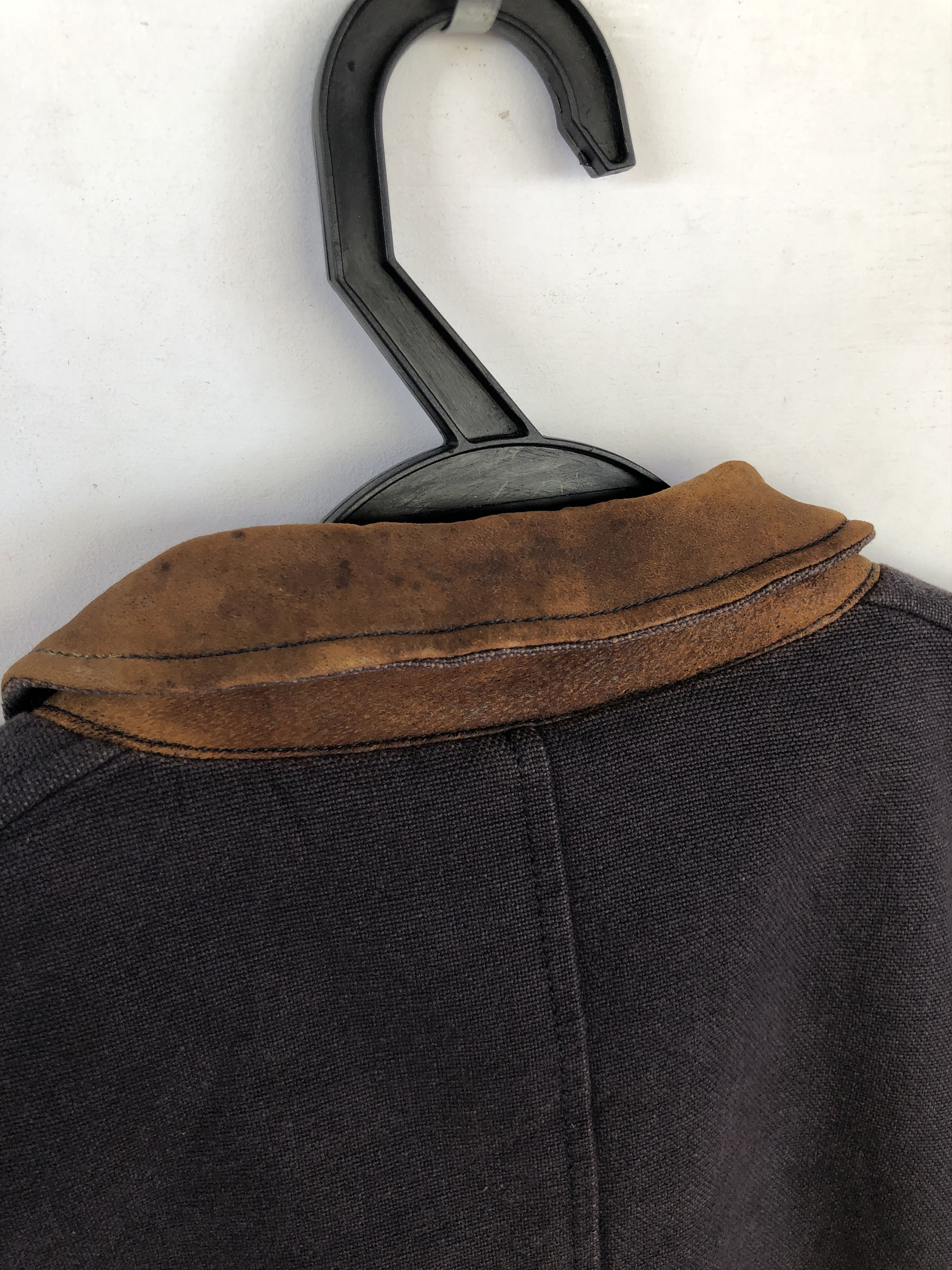 Japanese Brand VINTAGE 80’S DISTRESSED HIRATA LEATHER PATCH FLIGHT JACKET Size US M / EU 48-50 / 2 - 11 Thumbnail