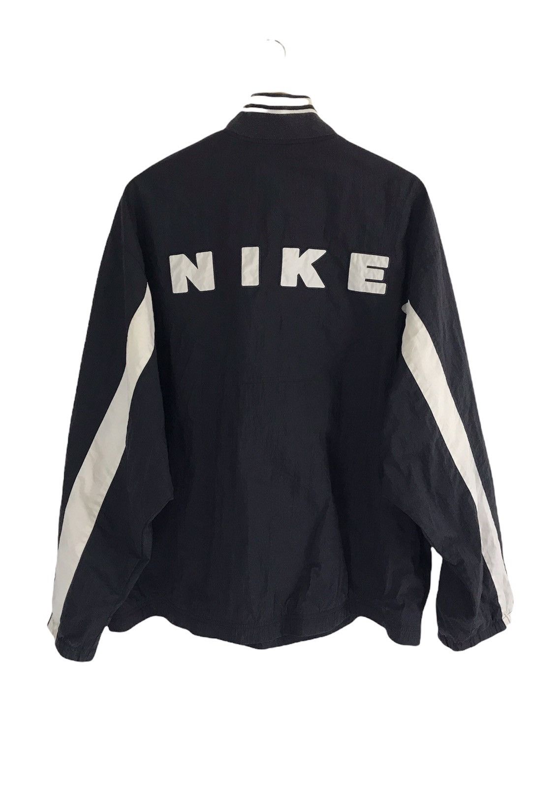 Nike × Vintage Vintage Nike Spell Out Pull Over Windbreaker Jacket Size US L / EU 52-54 / 3 - 1 Thumbnail
