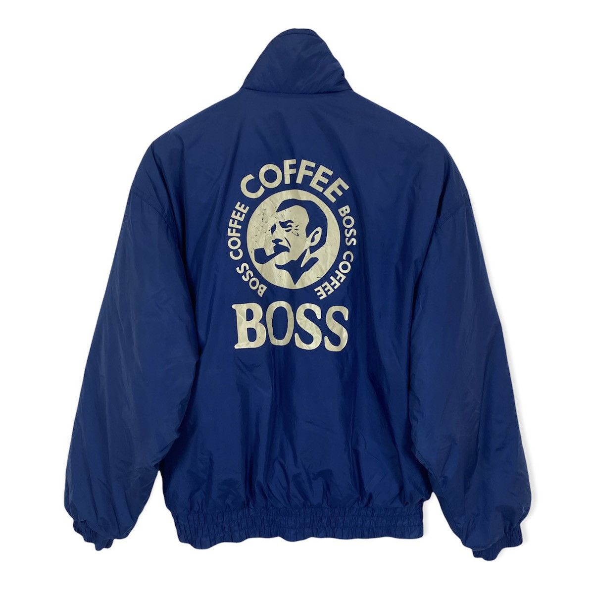 Vintage VINTAGE BOSS COFFEE BIG LOGO BOMBER JACKET Size US L / EU 52-54 / 3 - 1 Thumbnail