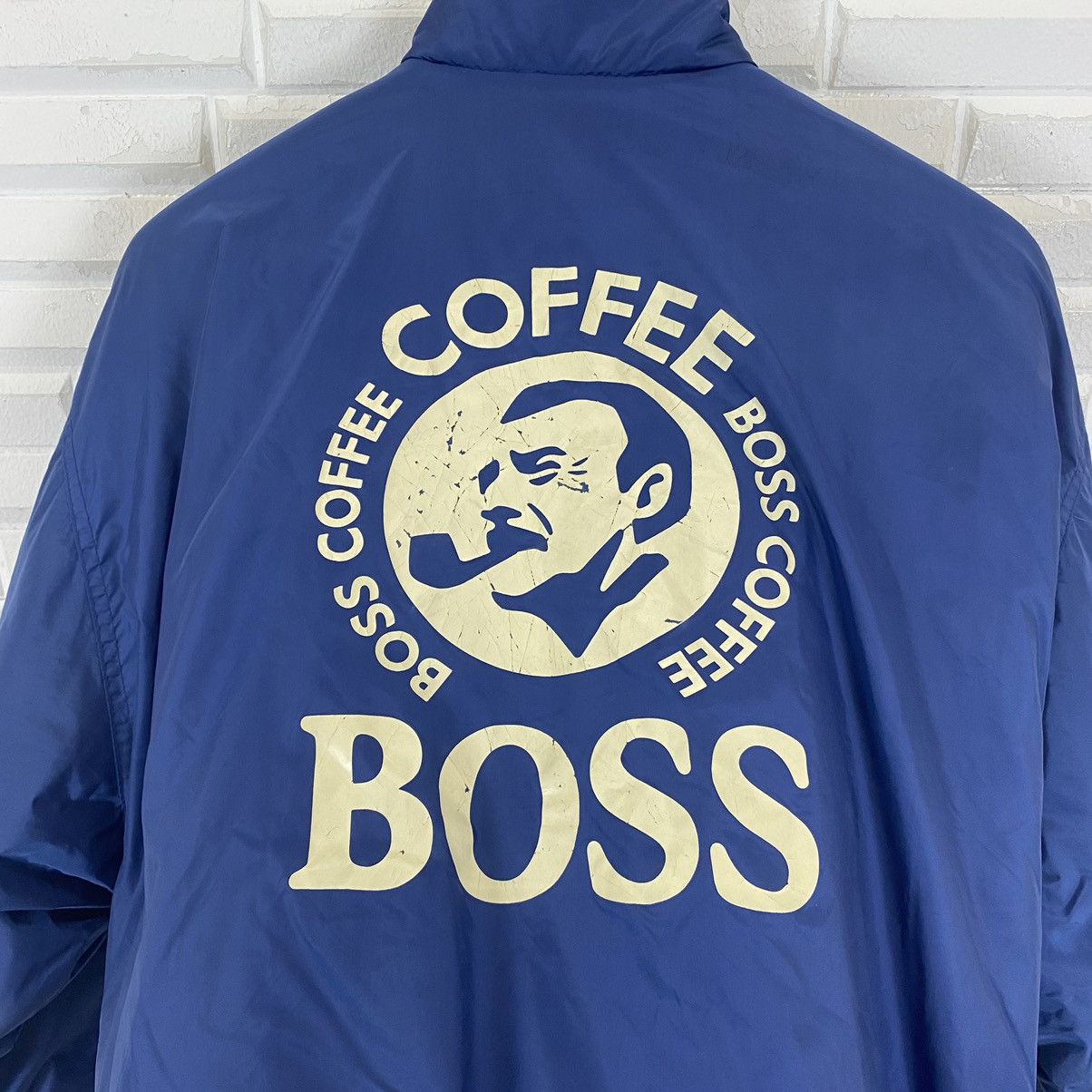 Vintage VINTAGE BOSS COFFEE BIG LOGO BOMBER JACKET Size US L / EU 52-54 / 3 - 7 Thumbnail
