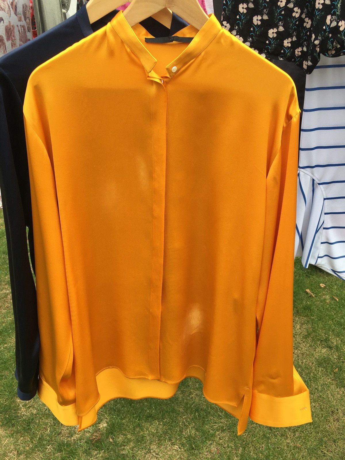 Haider Ackermann Haider Ackermann Silk Mandarin Shirt Size US M / EU 48-50 / 2 - 1 Thumbnail