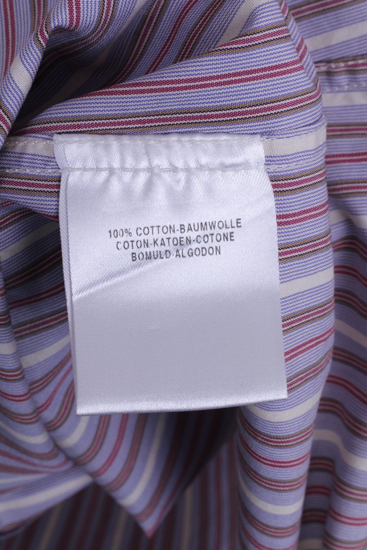 Jaeger Jaeger Men S Casual Shirt Striped Cotton Long Sleeve 7139 Size US M / EU 48-50 / 2 - 6 Thumbnail