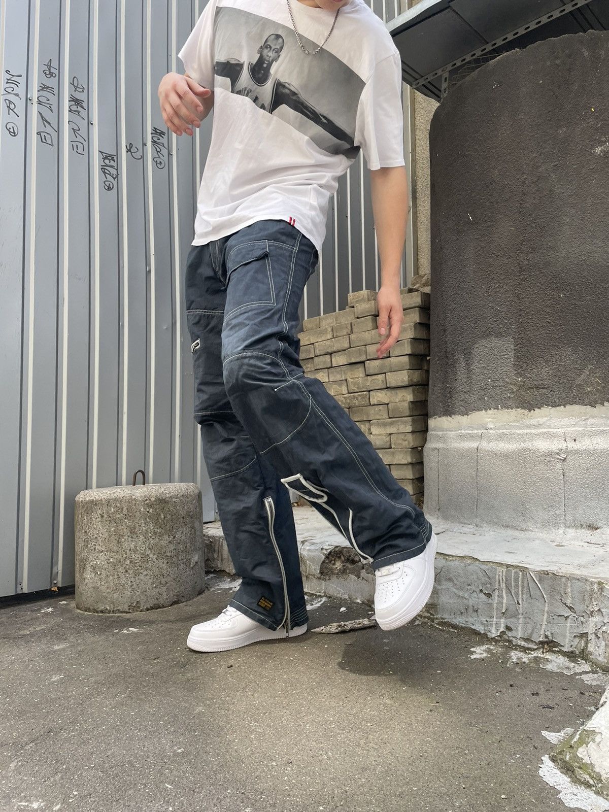 G-Star Vintage G Star Raw Elwood Double Knee Pants Size US 32 / EU 48 - 17 Thumbnail