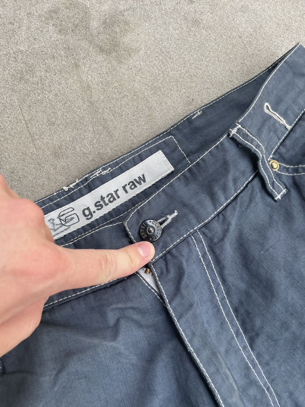 G-Star Vintage G Star Raw Elwood Double Knee Pants Size US 32 / EU 48 - 11 Thumbnail