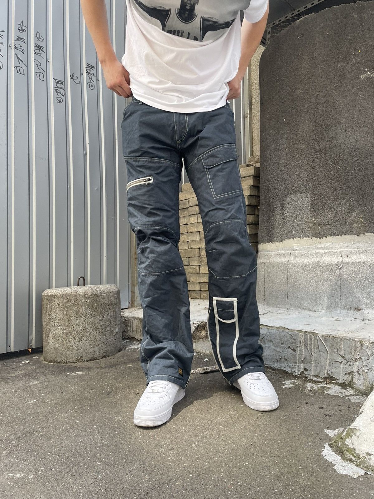 G-Star Vintage G Star Raw Elwood Double Knee Pants Size US 32 / EU 48 - 15 Thumbnail