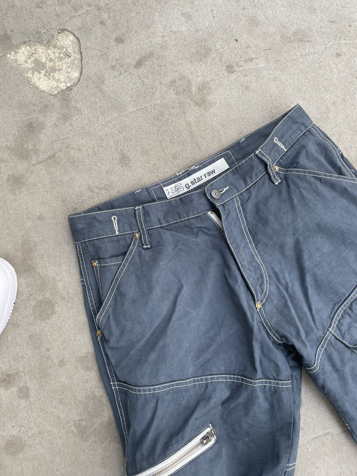 G-Star Vintage G Star Raw Elwood Double Knee Pants Size US 32 / EU 48 - 10 Thumbnail