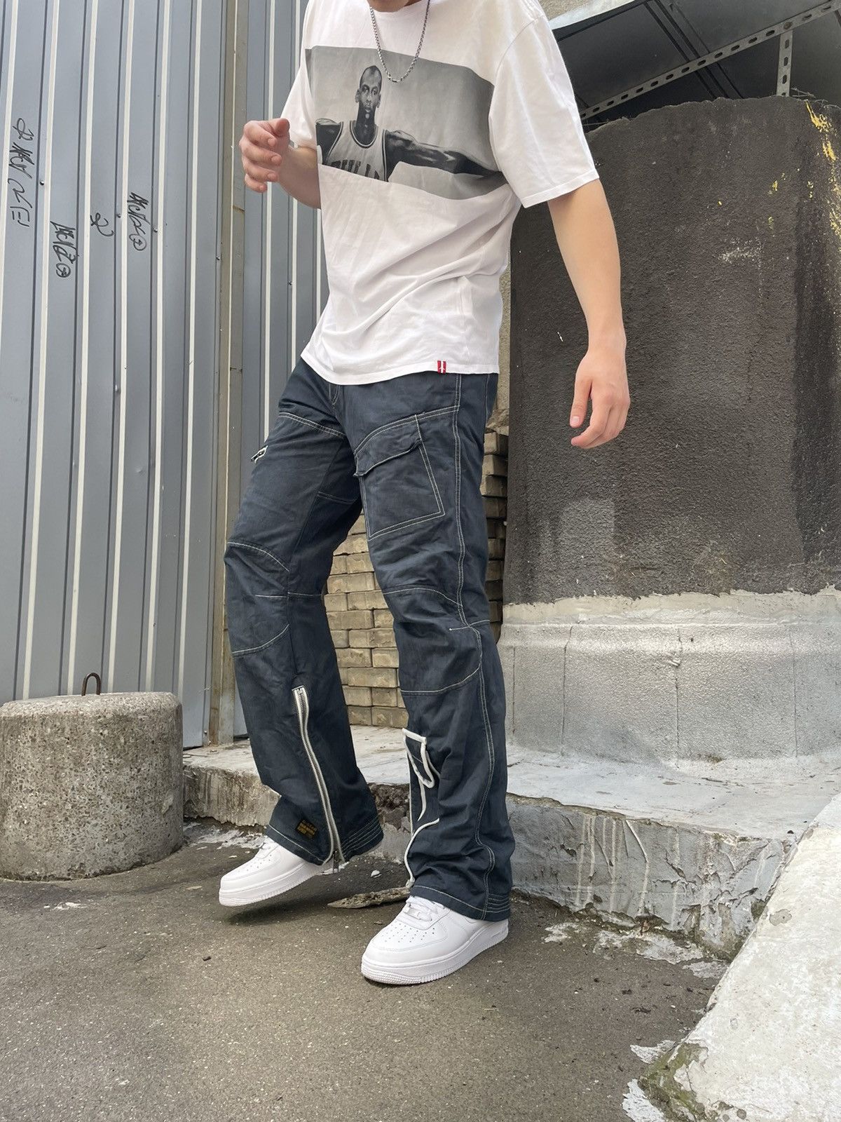 G-Star Vintage G Star Raw Elwood Double Knee Pants Size US 32 / EU 48 - 16 Thumbnail