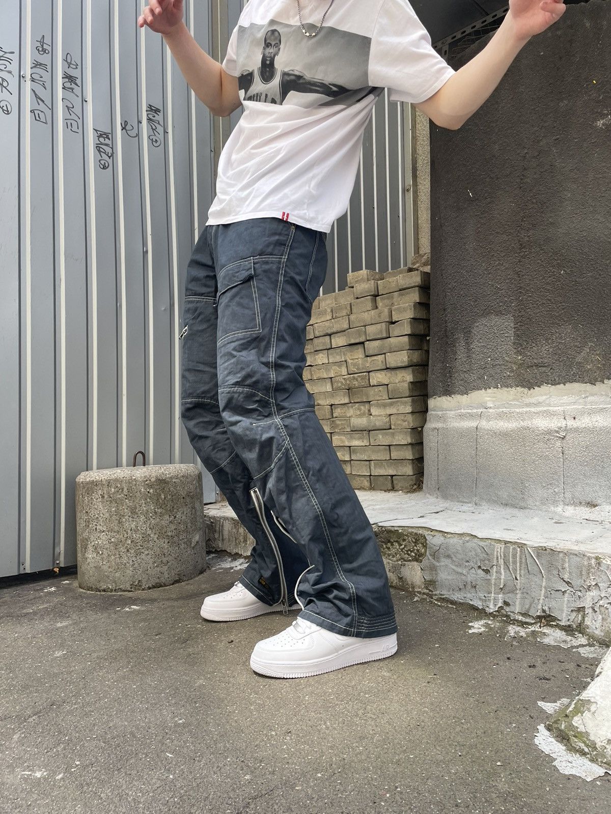 G-Star Vintage G Star Raw Elwood Double Knee Pants Size US 32 / EU 48 - 14 Thumbnail