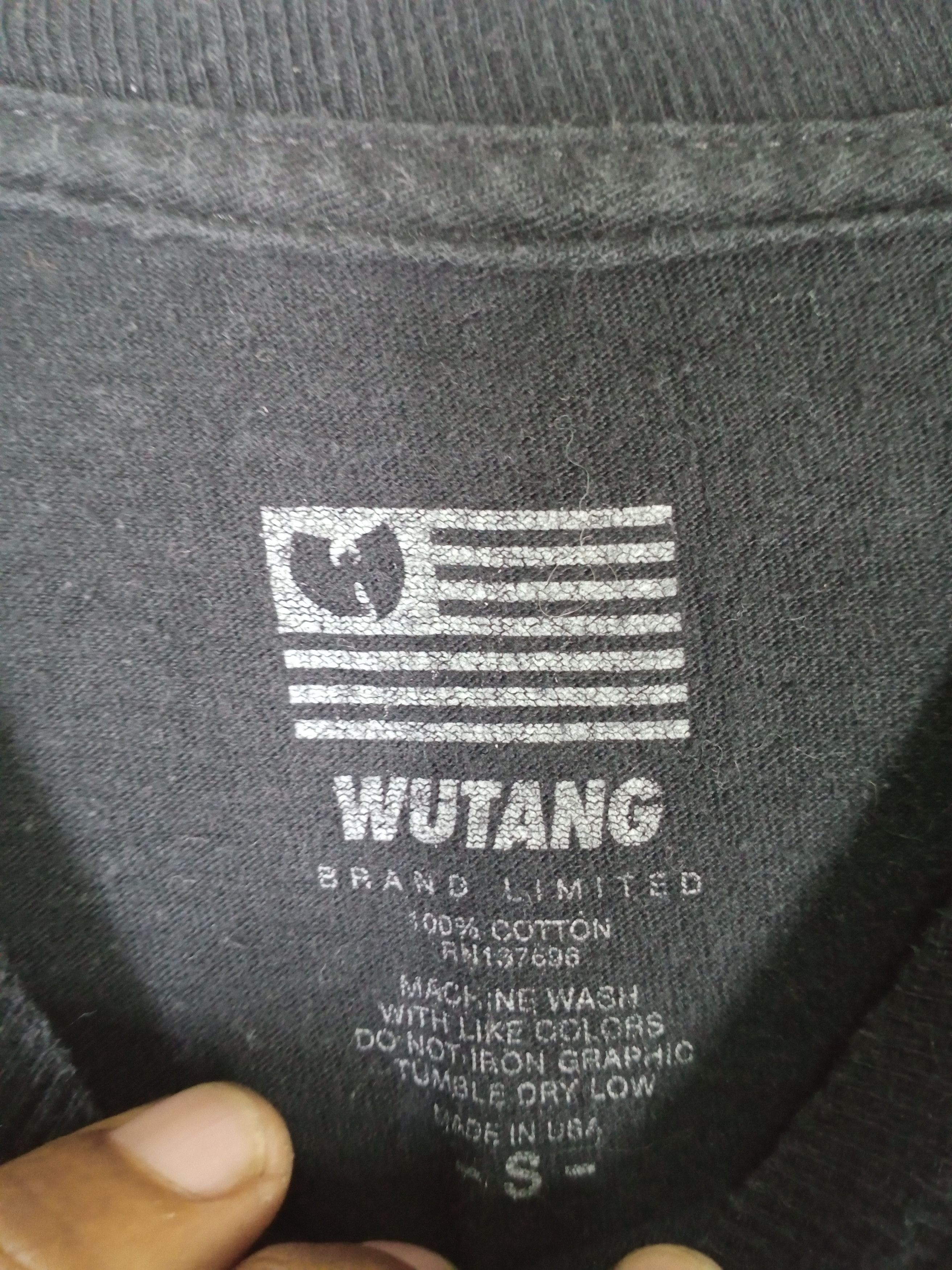 Wu-Tang Clan Rare Vintage Wu Tang Clan Big Logo Tshirt Size US S / EU 44-46 / 1 - 5 Thumbnail
