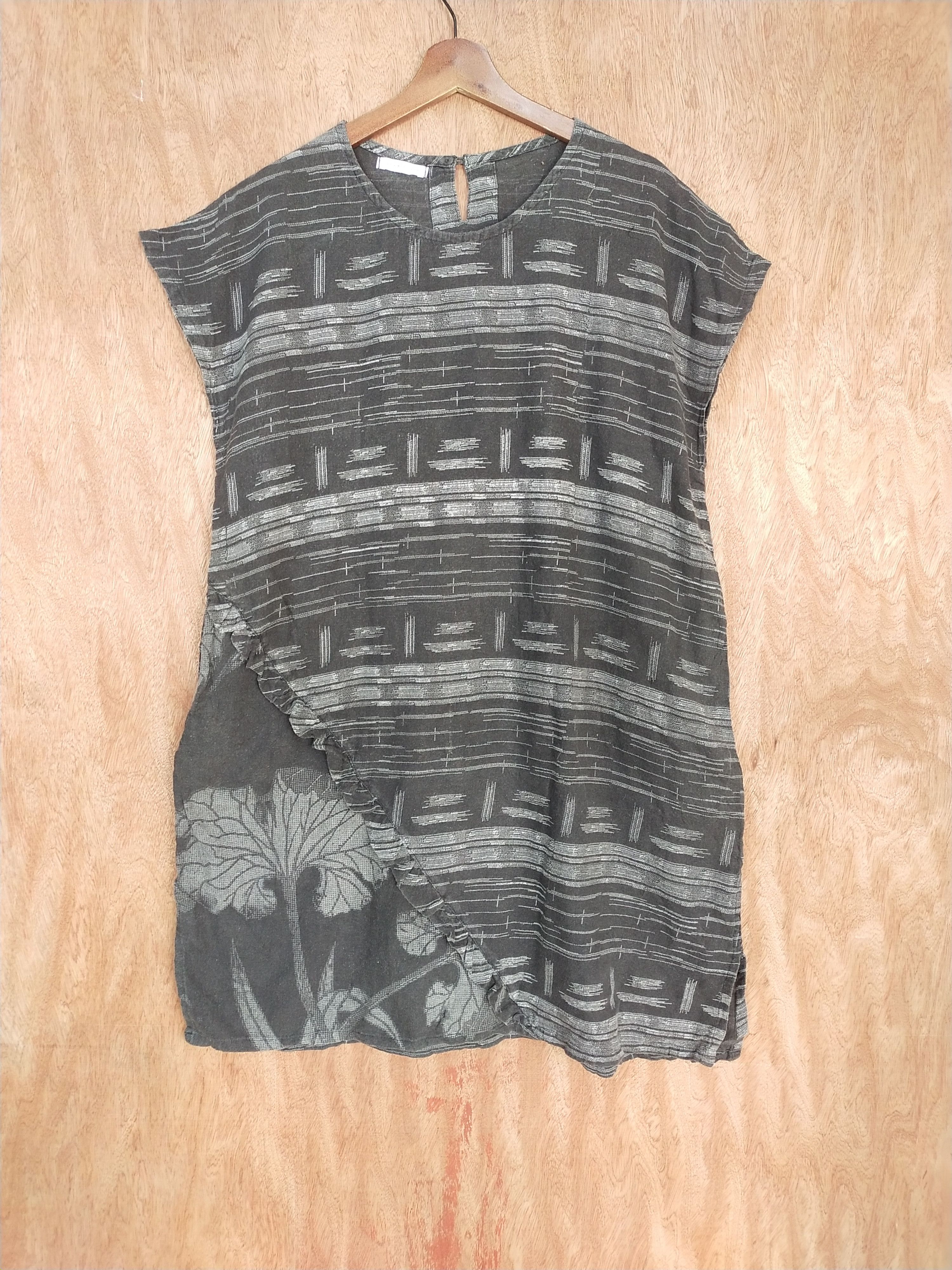 Vintage Kur Funeya black sleeveless knitwear thailand #S164 Size L / US 10 / IT 46 - 1 Thumbnail