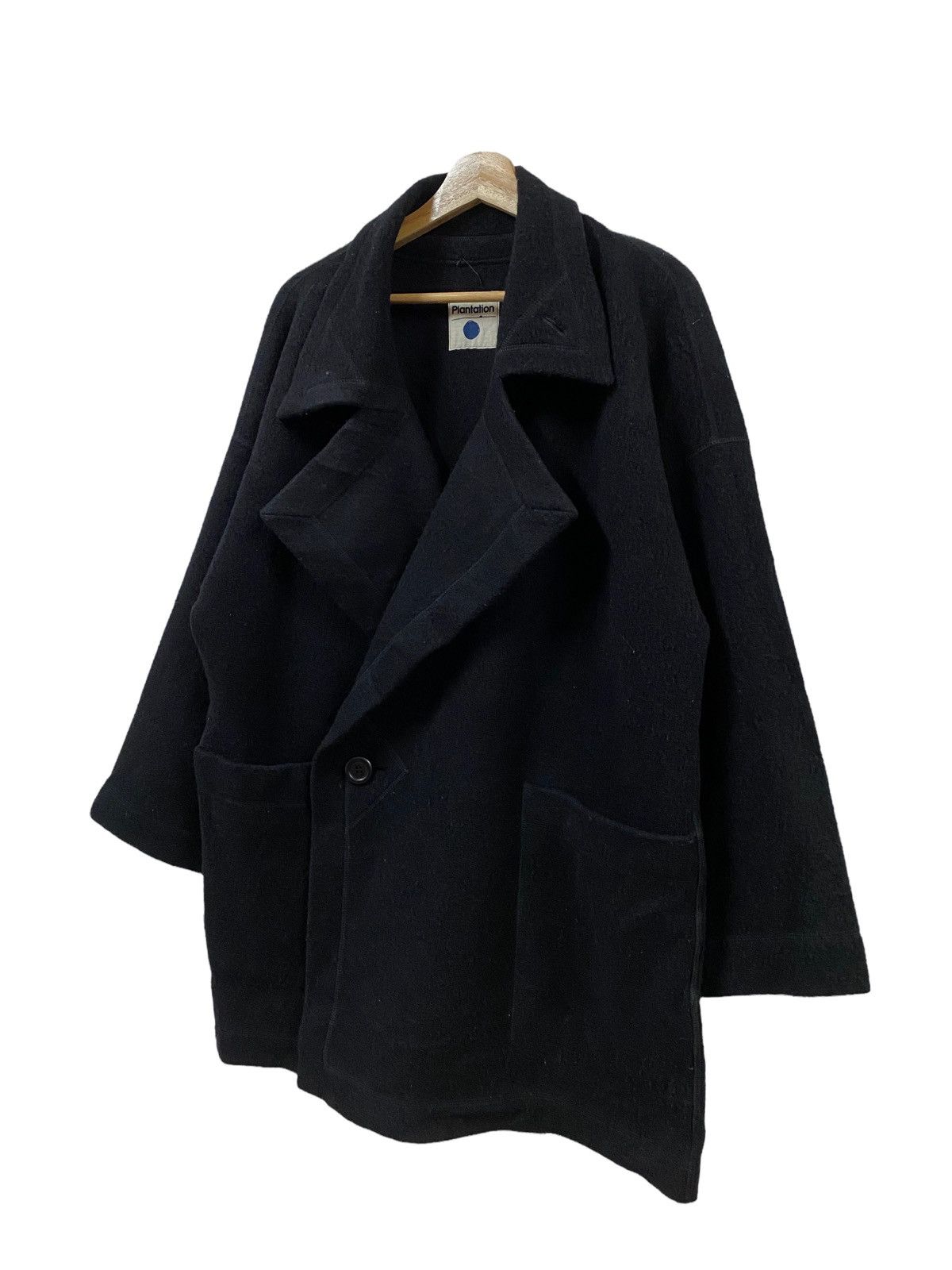 Final Home Vtg🔥Plantation Wool Double Breasted Longjacket Size US M / EU 48-50 / 2 - 9 Thumbnail