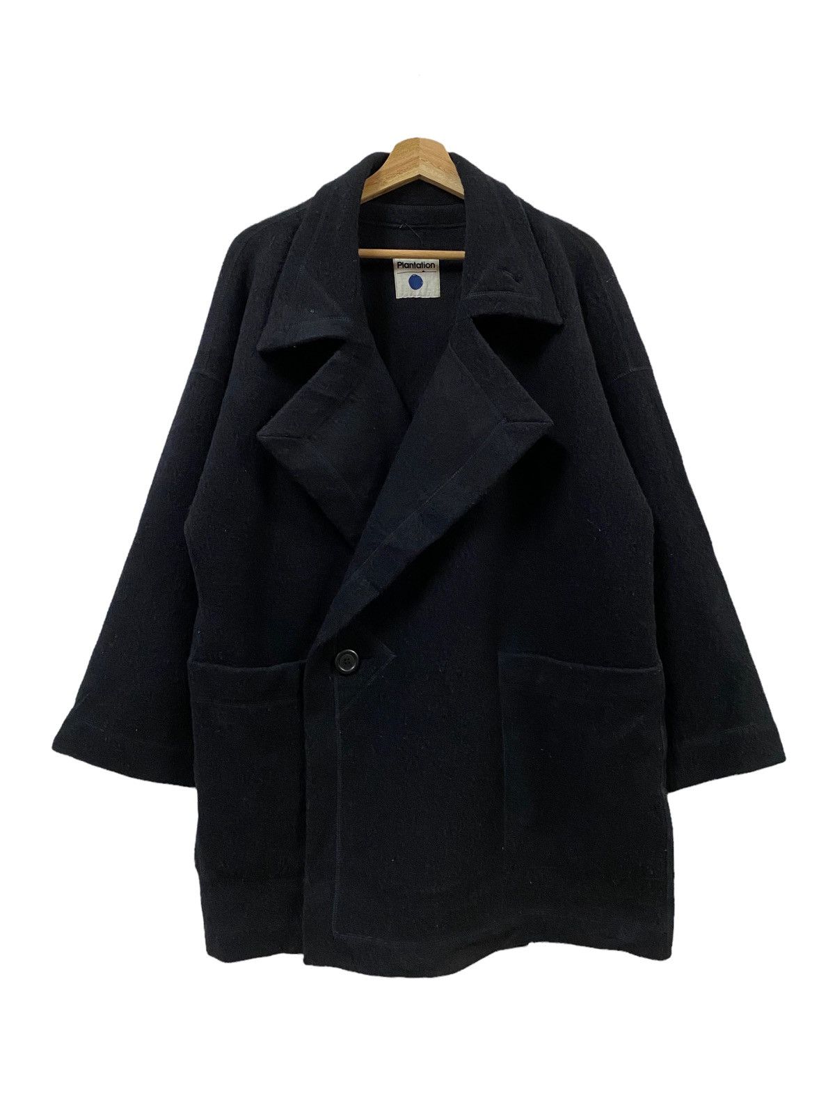 Vtg🔥Plantation Wool Double Breasted Longjacket