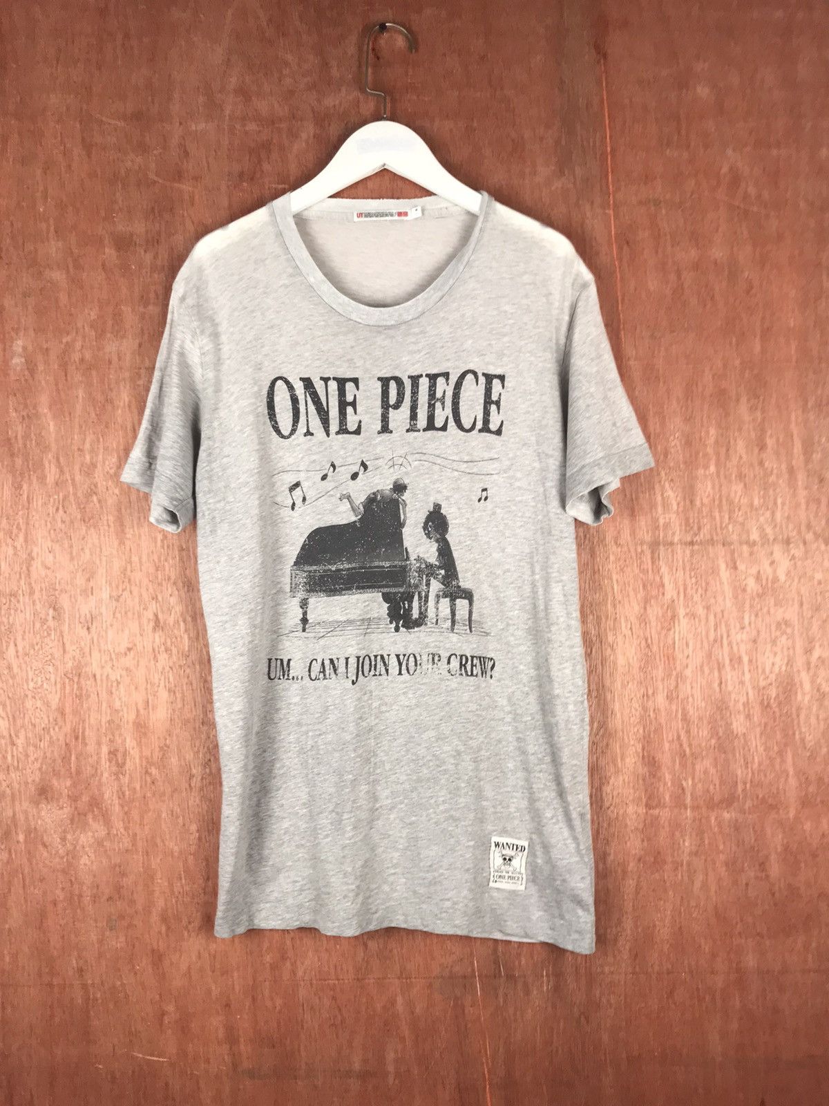 Anime One Piece x Brook x Uniqlo T-Shirt #M019 Size US M / EU 48-50 / 2 - 1 Thumbnail
