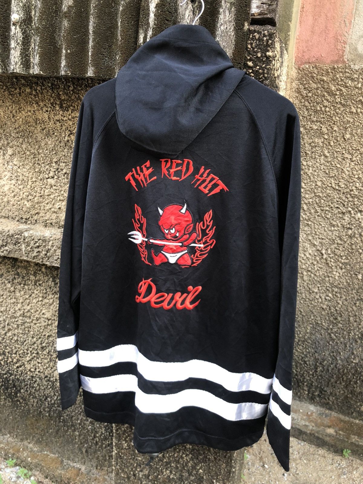 Dogtown × Vintage Vintage Dogtown The Red Hot Devil Embroidery Jacket ...