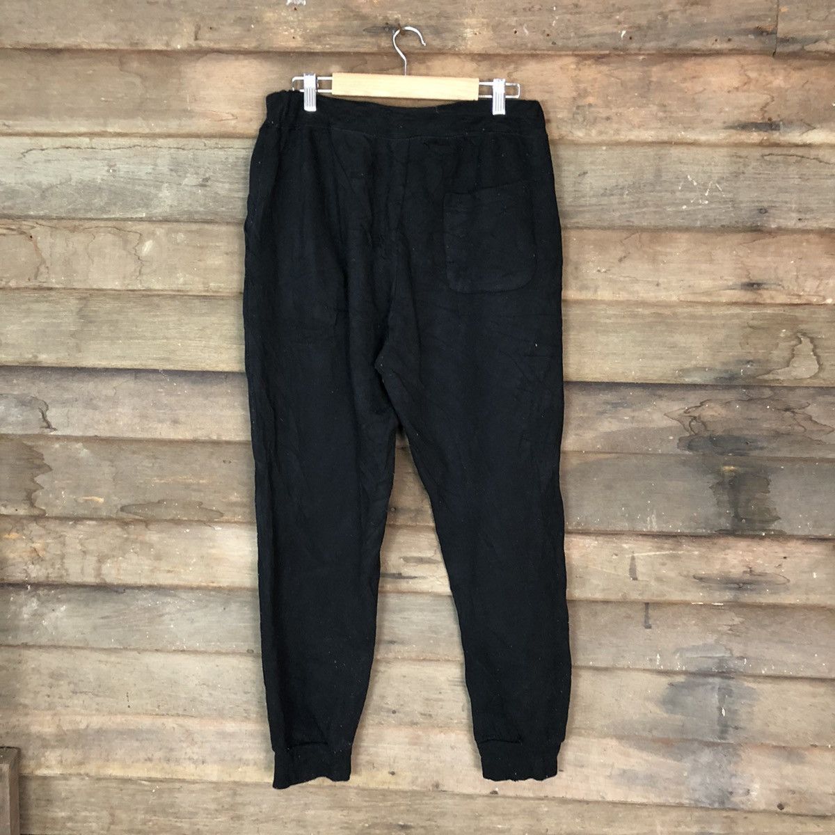 RUN DMC RUN DMC Black Joggers Pants #H446 Size US 32 / EU 48 - 9 Thumbnail