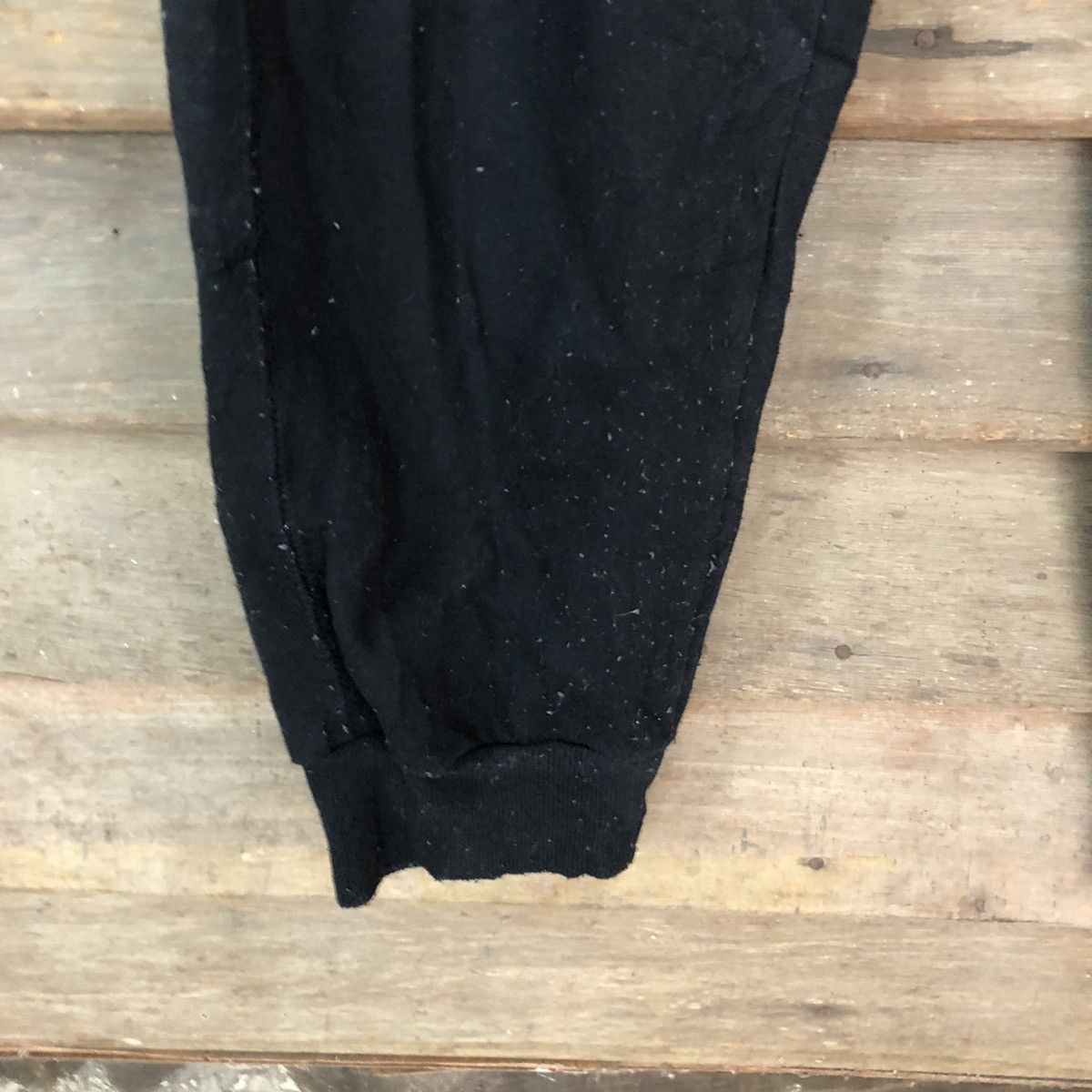 RUN DMC RUN DMC Black Joggers Pants #H446 Size US 32 / EU 48 - 7 Thumbnail