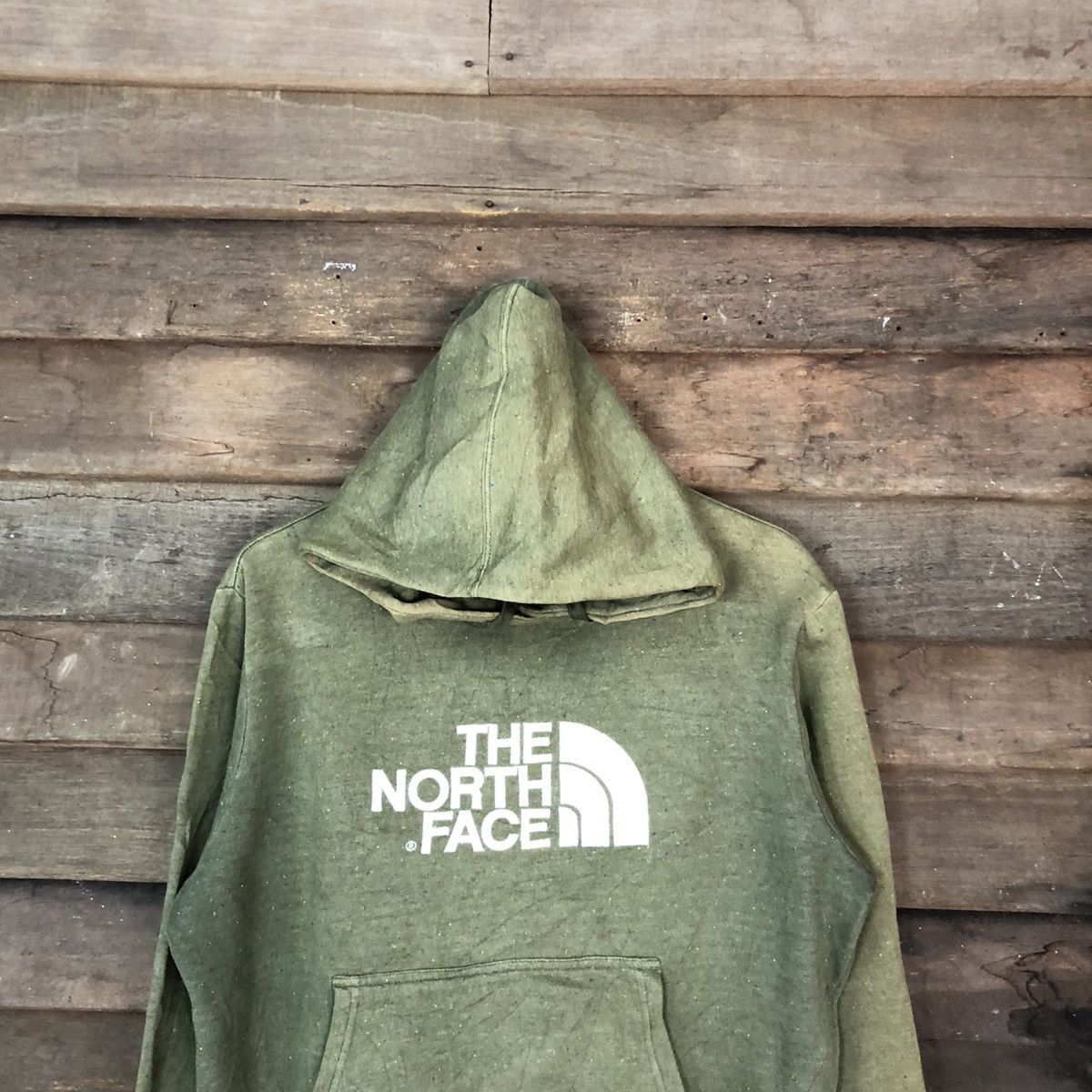 The North Face The North Face faded thrased Green Hoodie #445 Size US L / EU 52-54 / 3 - 2 Thumbnail
