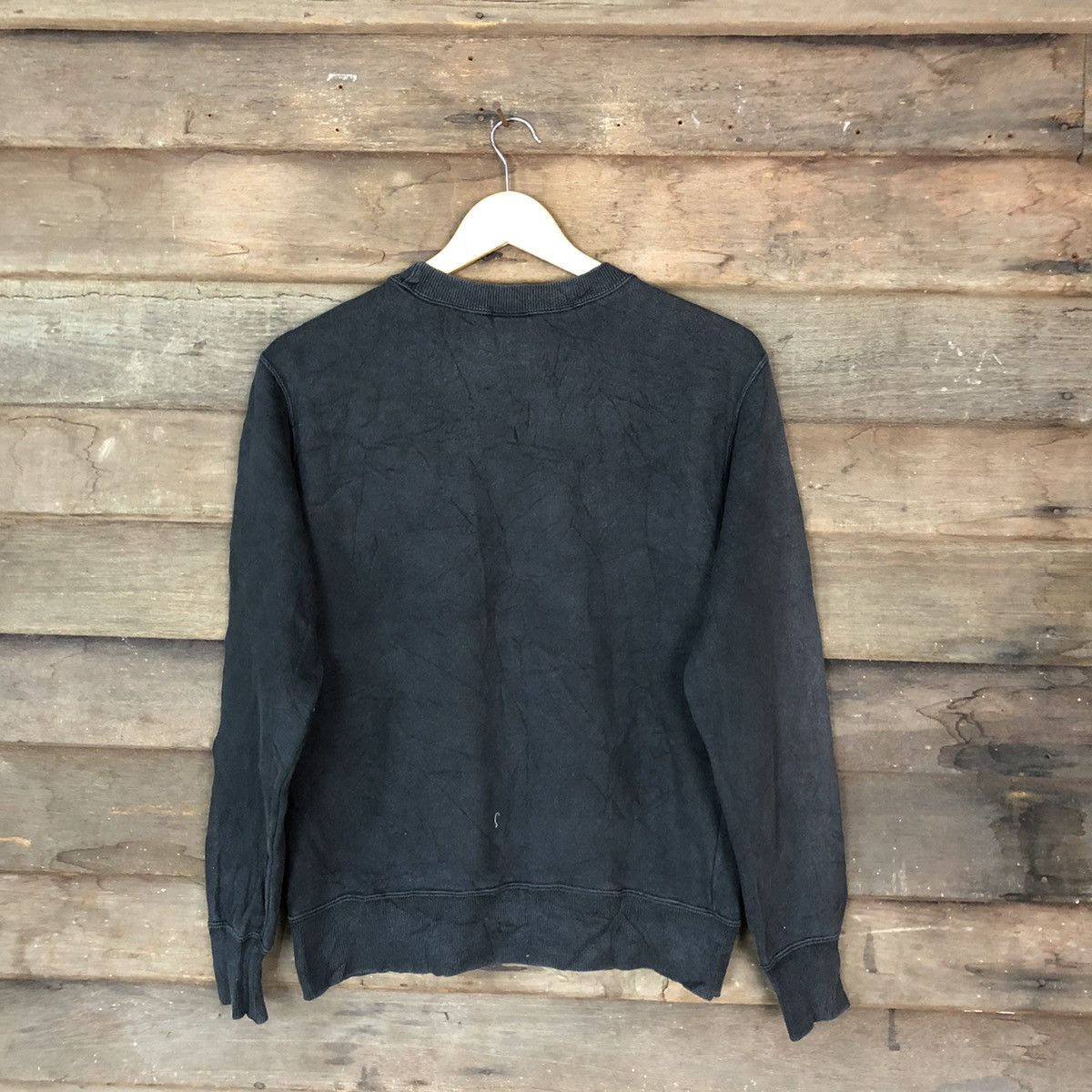 Champion Champion Black Faded vintage Sweatshirt #H428 Size S / US 4 / IT 40 - 10 Thumbnail