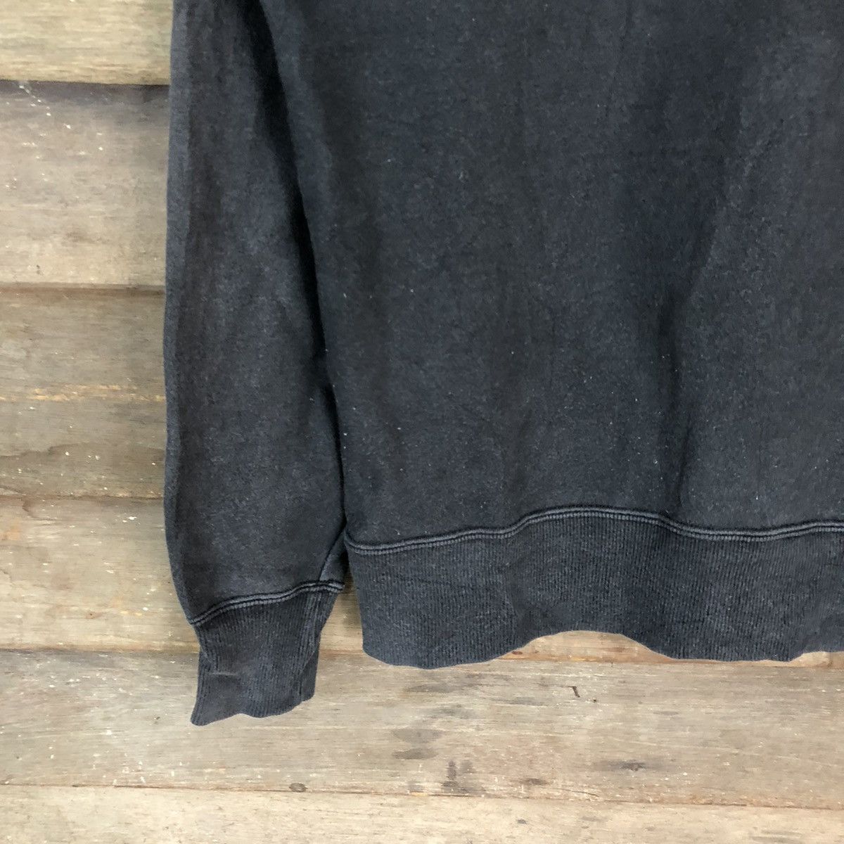 Champion Champion Black Faded vintage Sweatshirt #H428 Size S / US 4 / IT 40 - 4 Thumbnail